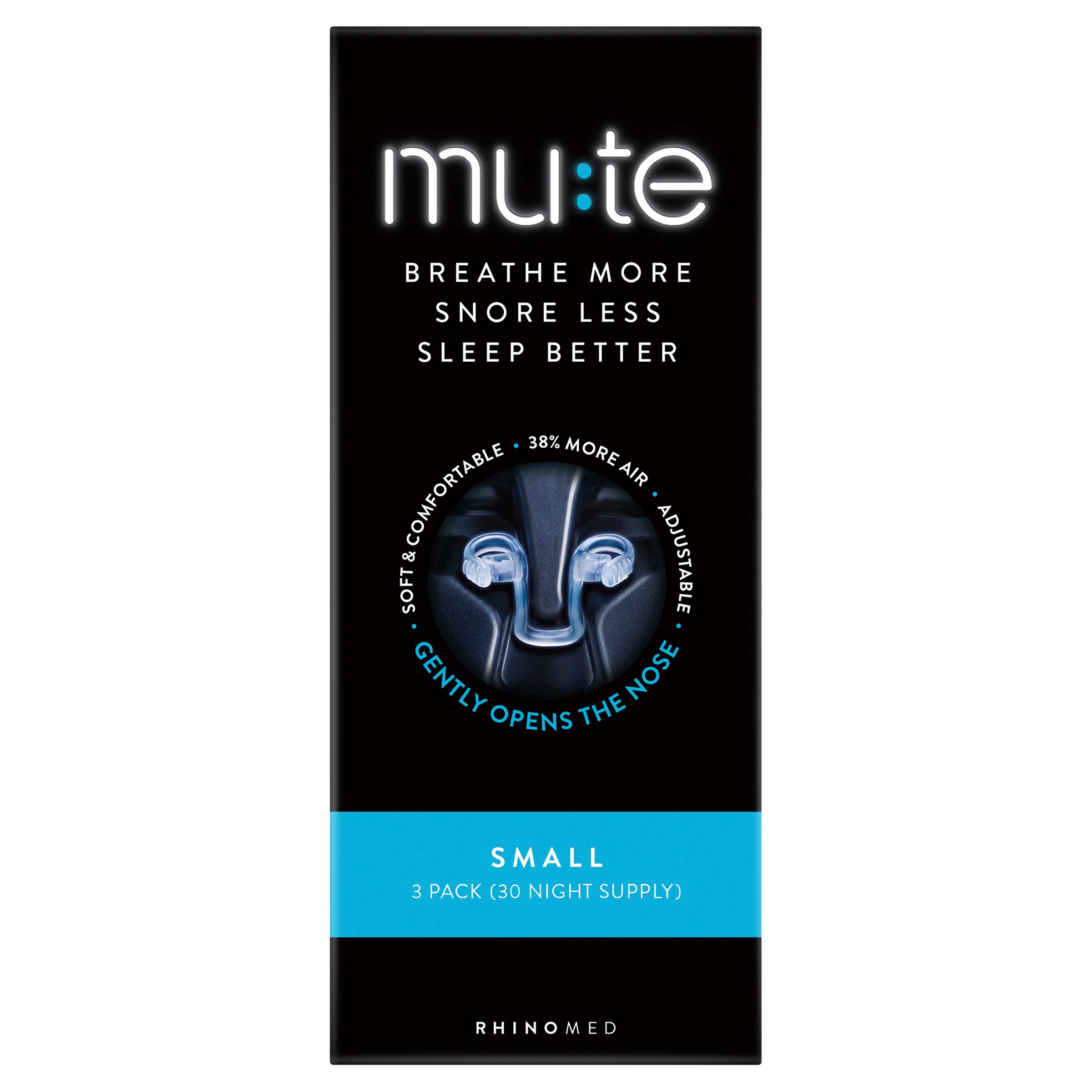 Mute Snoring Device Small 3 pack - Image 1