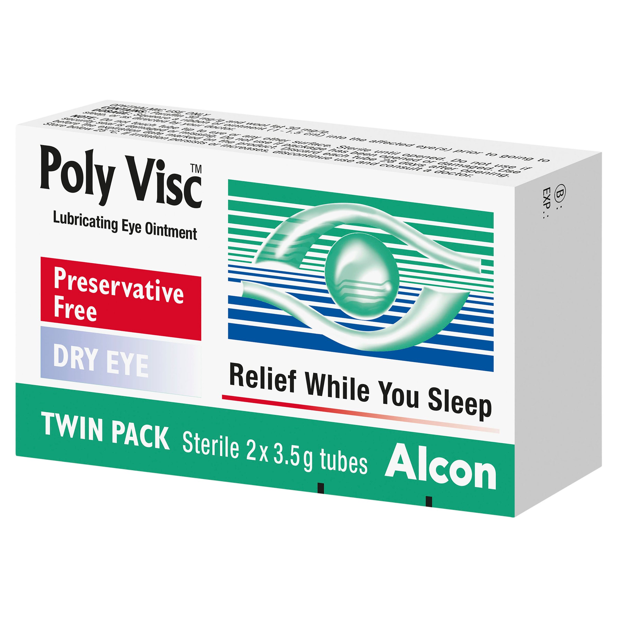 Poly-Visc Comp Eye Ointment 3.5g - 2 pack - Image 3