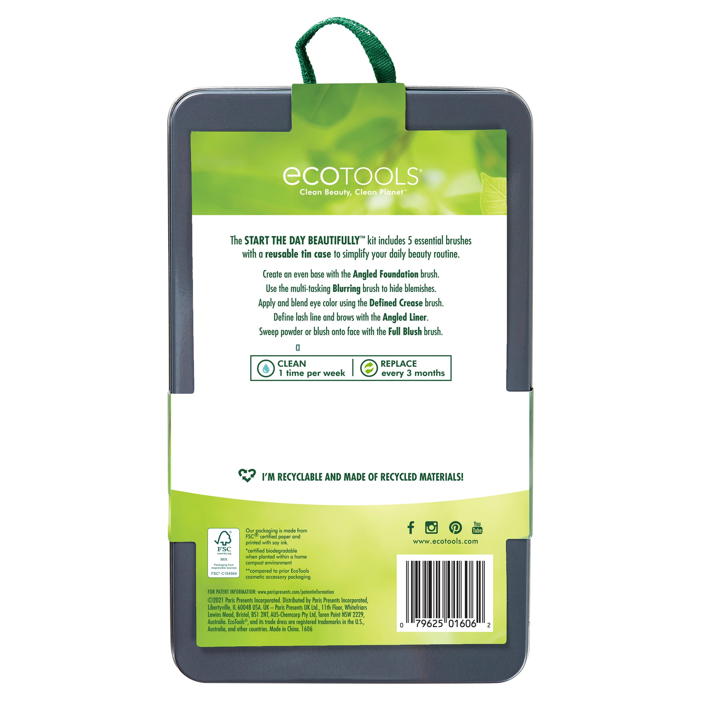Ecotools Start The Day Beautifully Set 1 pack - Image 2