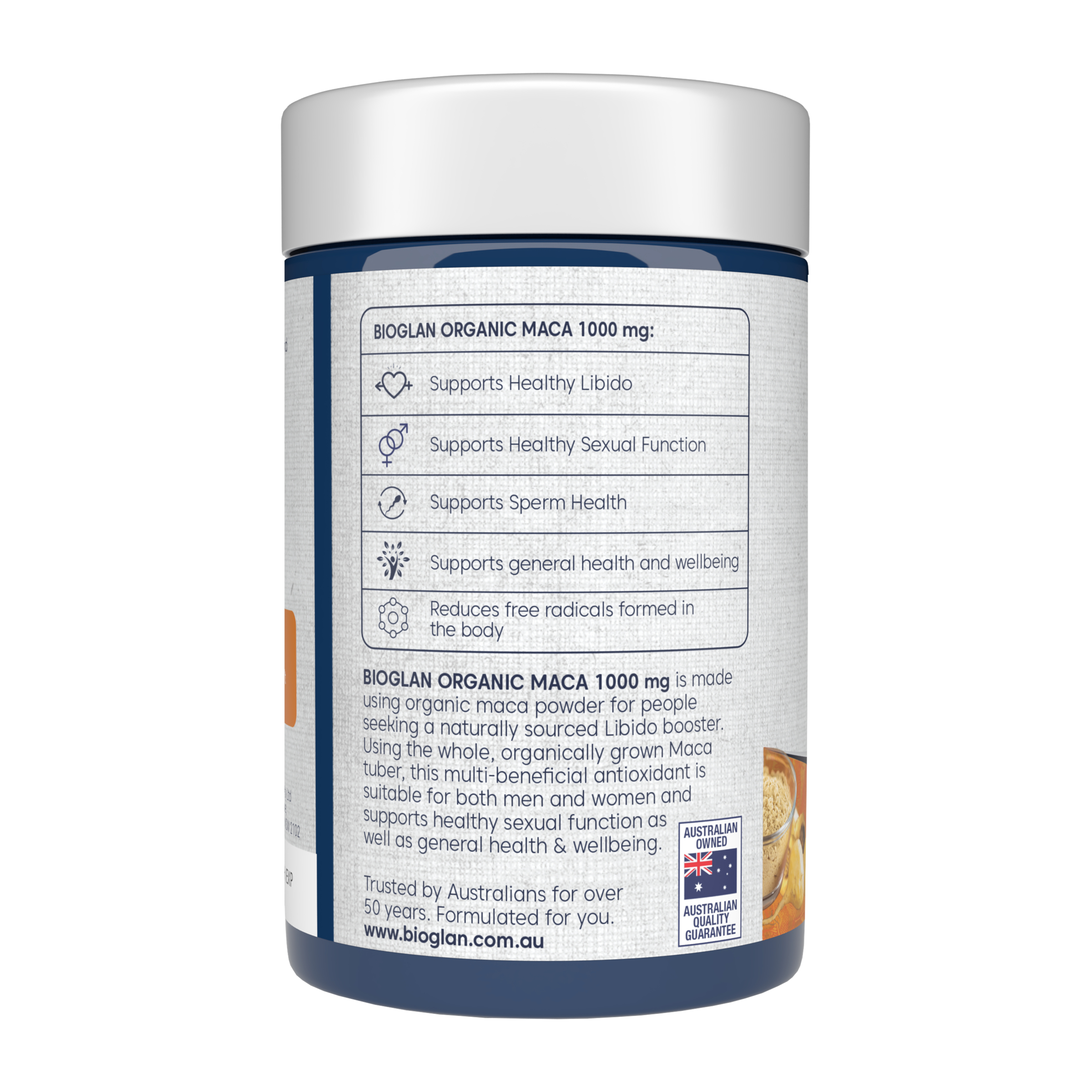 Bioglan Superfoods Maca 100 tablets - Image 3