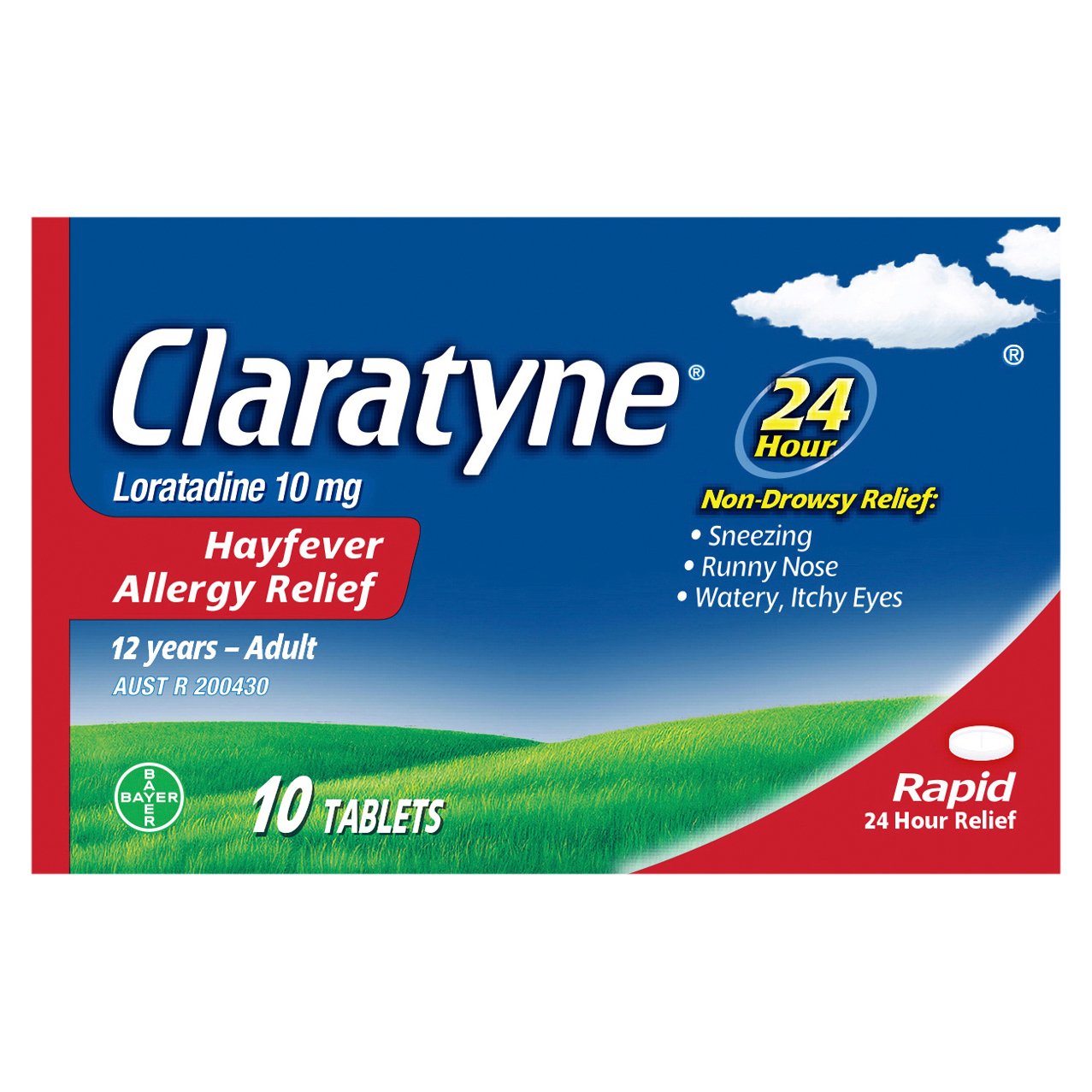 Claratyne 10mg - 10 tablets - Image 5