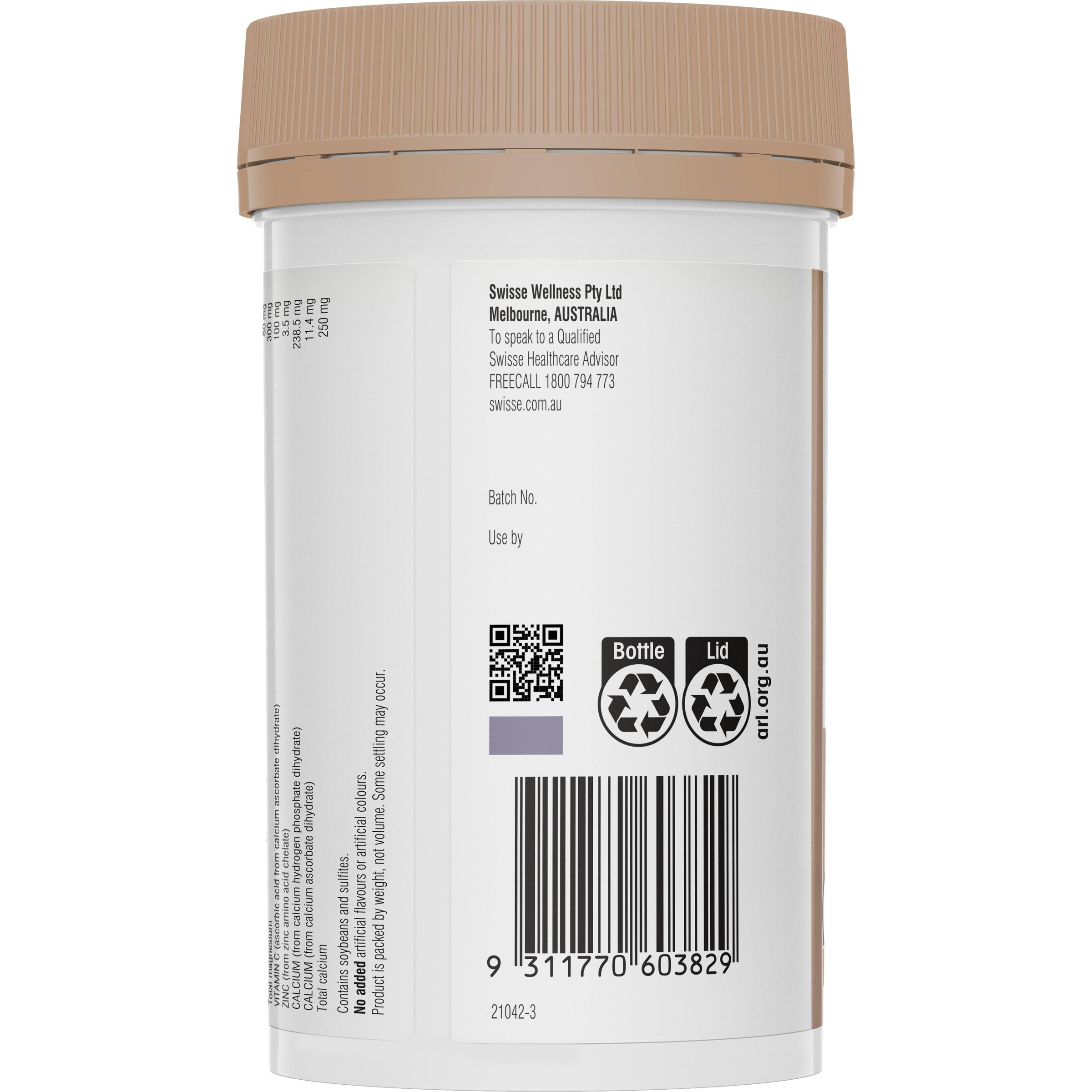 Swisse Ultiboost High Strength Magnesium Powder Orange 180g - Image 3