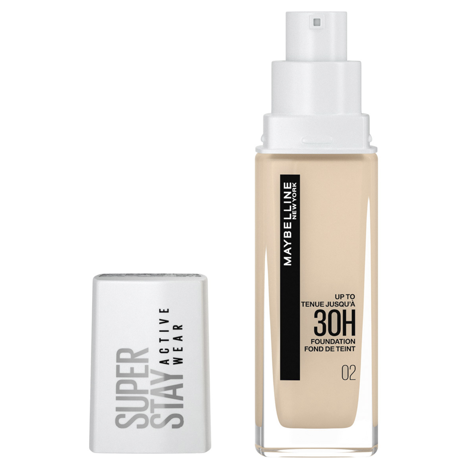 Maybelline SuperStay 30 Hour Foundation 2 Naked Ivory 1 each - Image 1