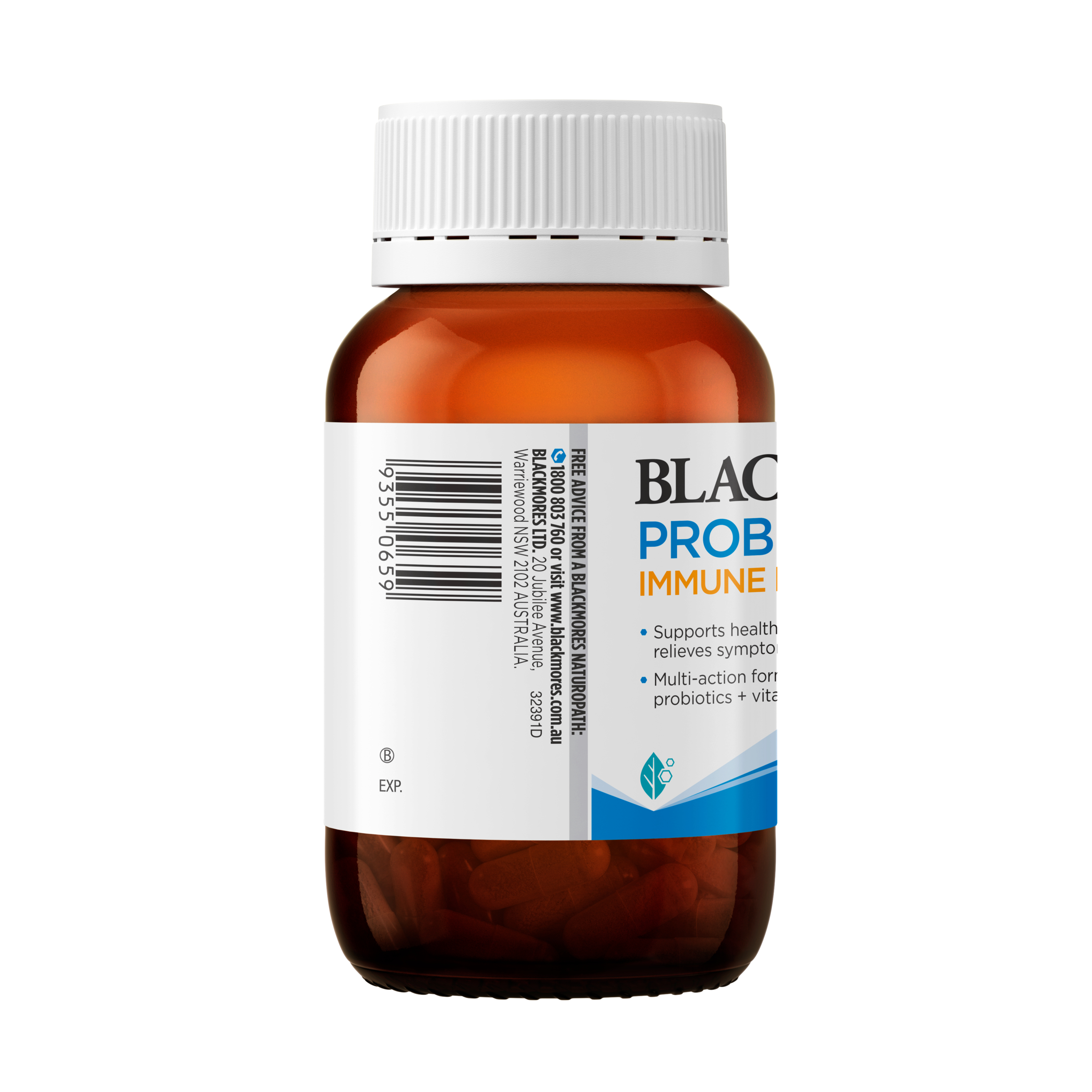 Blackmores Probiotics+ Immune Defence 30 capsules - Image 2