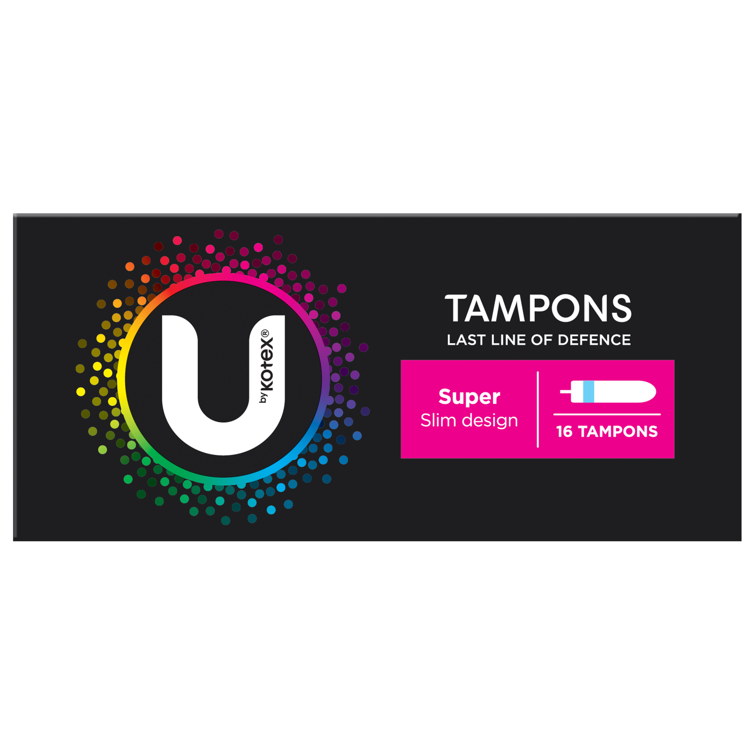 U by Kotex Tampons Super 16 pack - Image 1