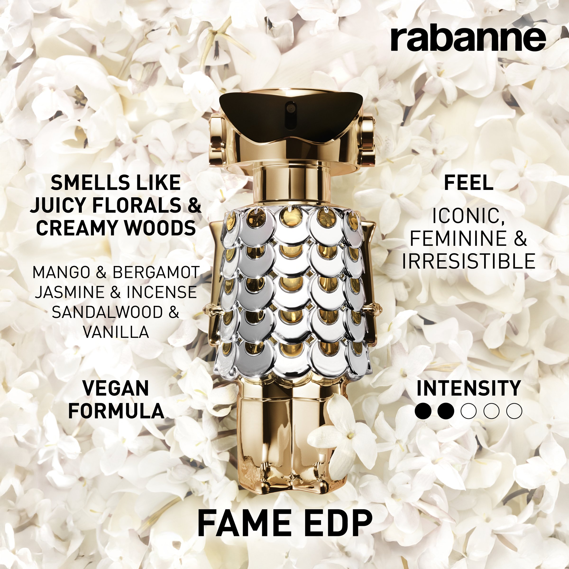 Rabanne Fame EDP Spray 80ml - Image 4