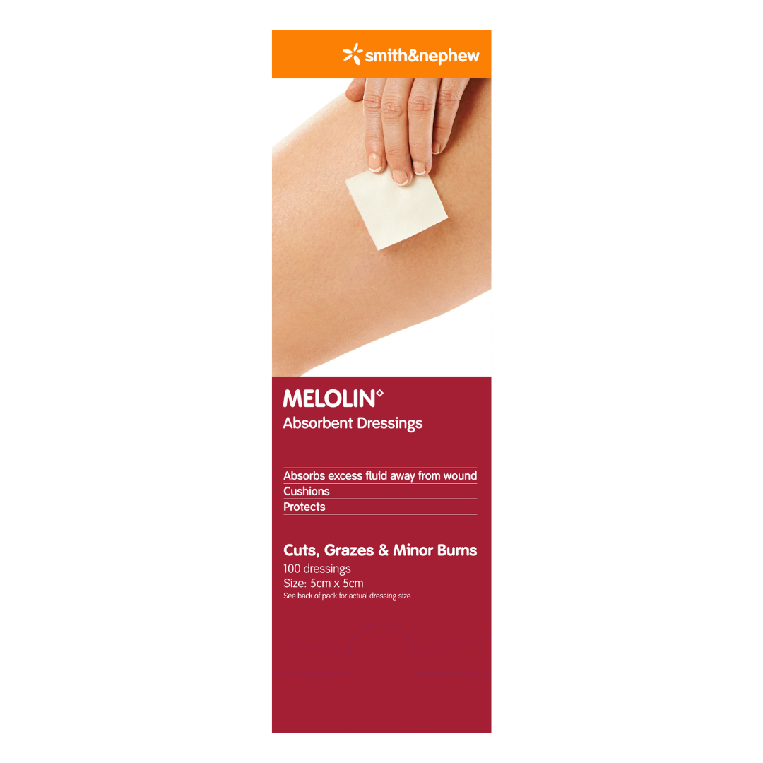 Melolin Dressing 5cm X 5cm - 1 each - Image 1