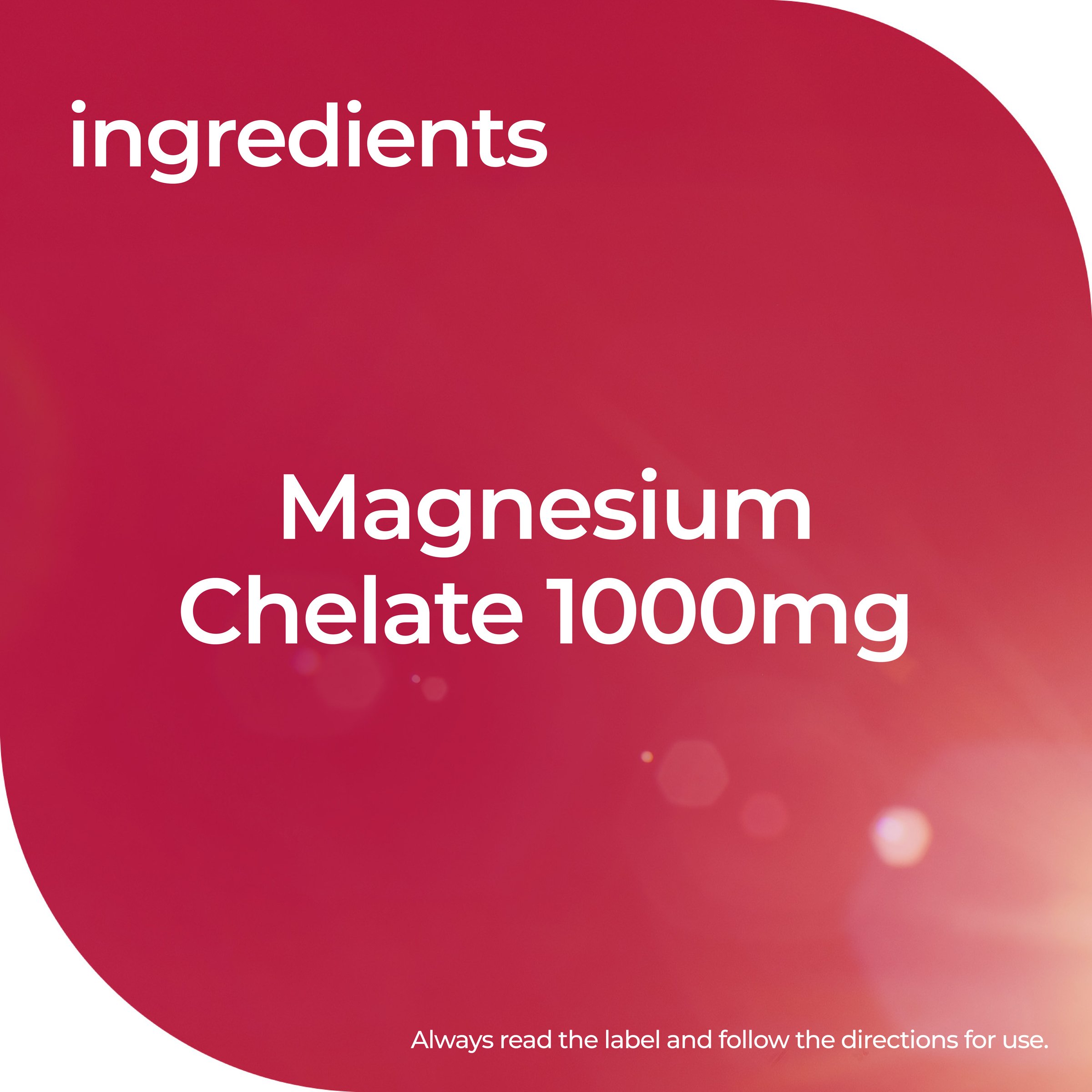 Nature's Way Magnesium Chelate 1000mg - 100 tablets - Image 5