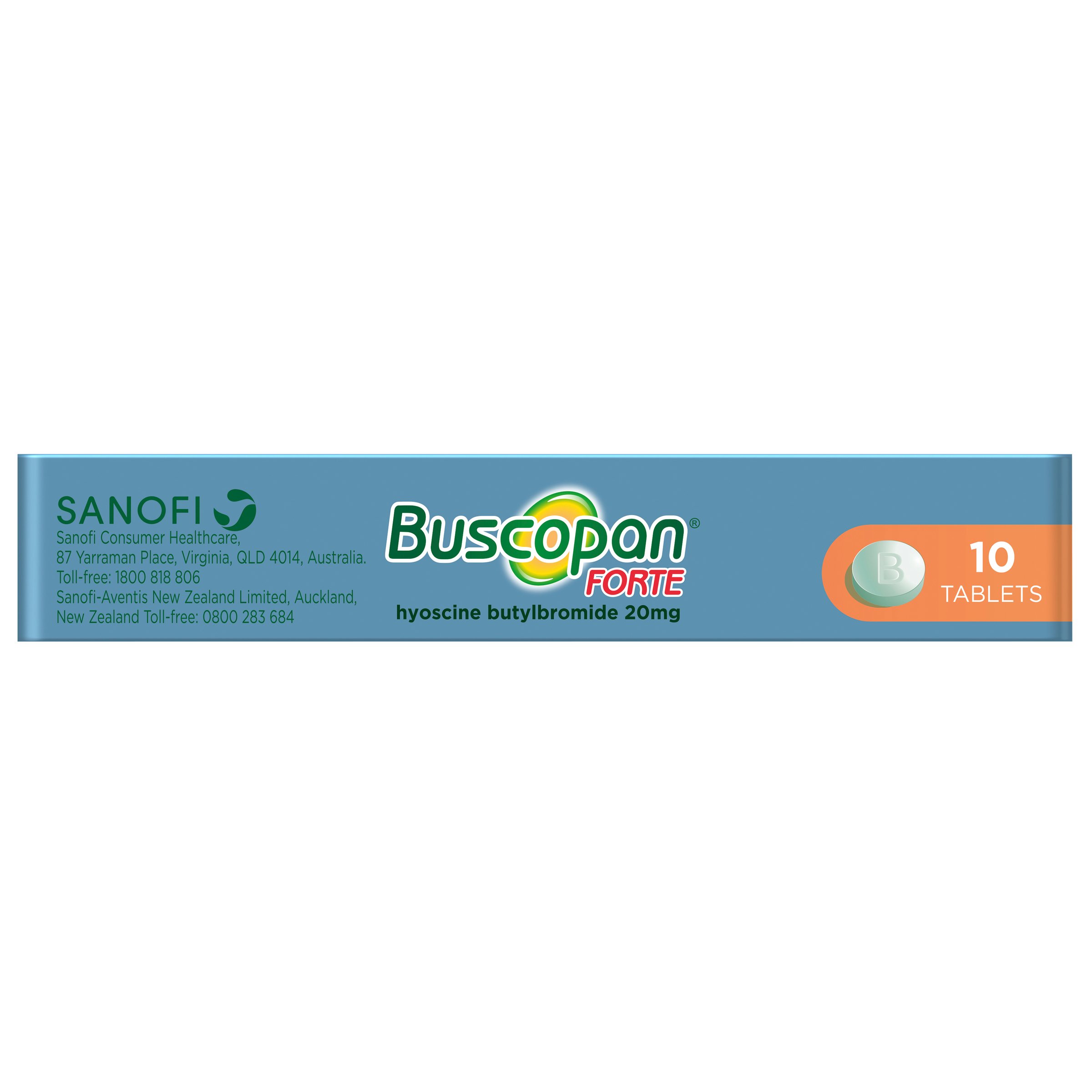 Buscopan Forte 20mg - 10 tablets - Image 3