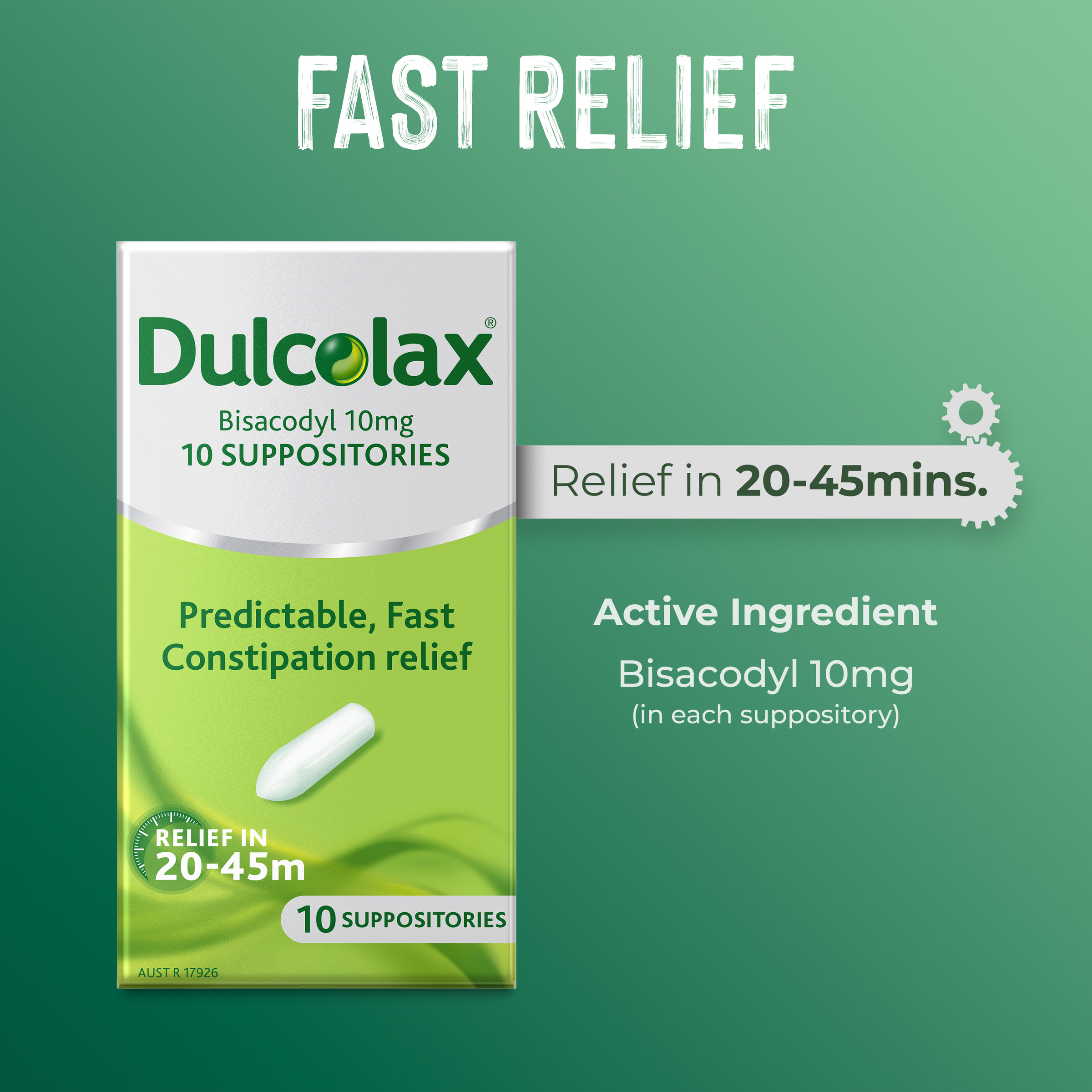 Dulcolax Adult 10mg - 10 suppositories - Image 7