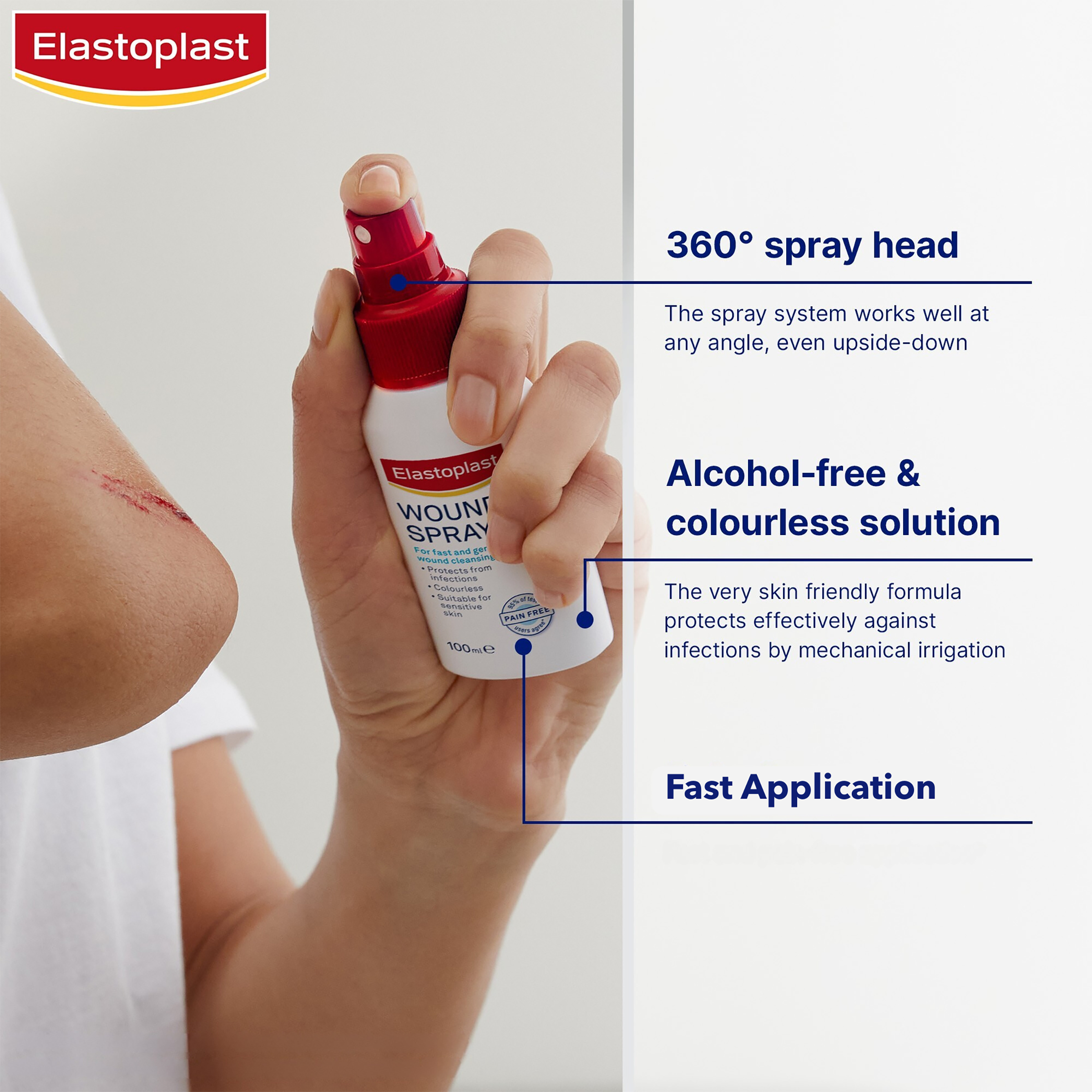 Elastoplast Wound Spray 100ml - Image 6