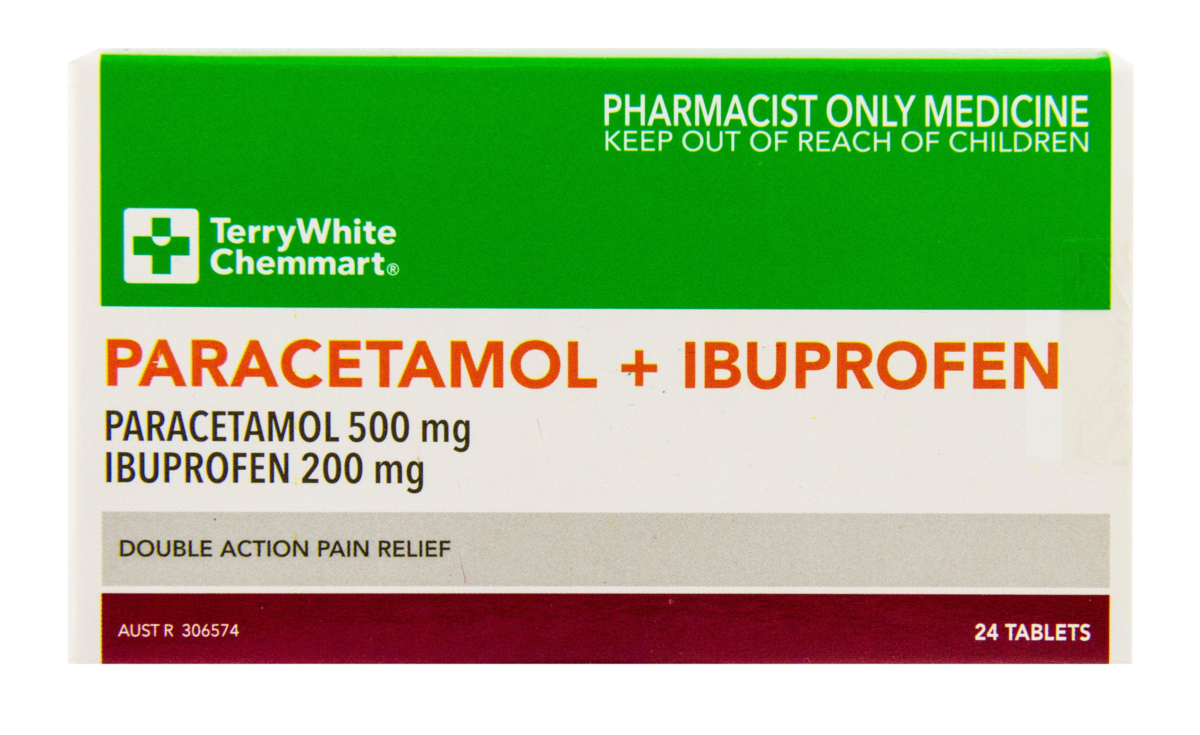 TerryWhite Chemmart Ibuprofen + Paracetamol 24 tablets - Image 3