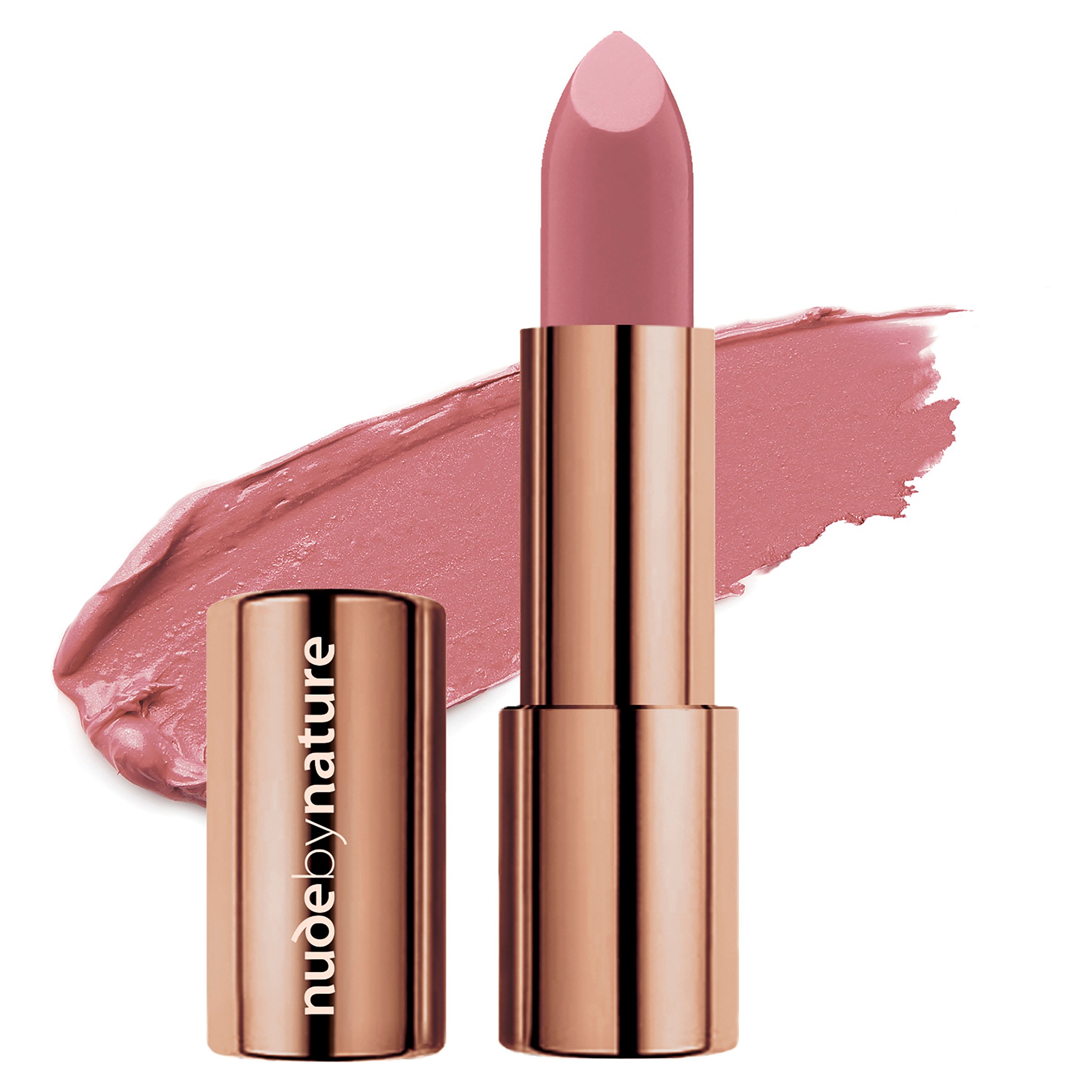 Nude by Nature Moisture Shine Lipstick 03 Dusty Rose 1 each - Image 2