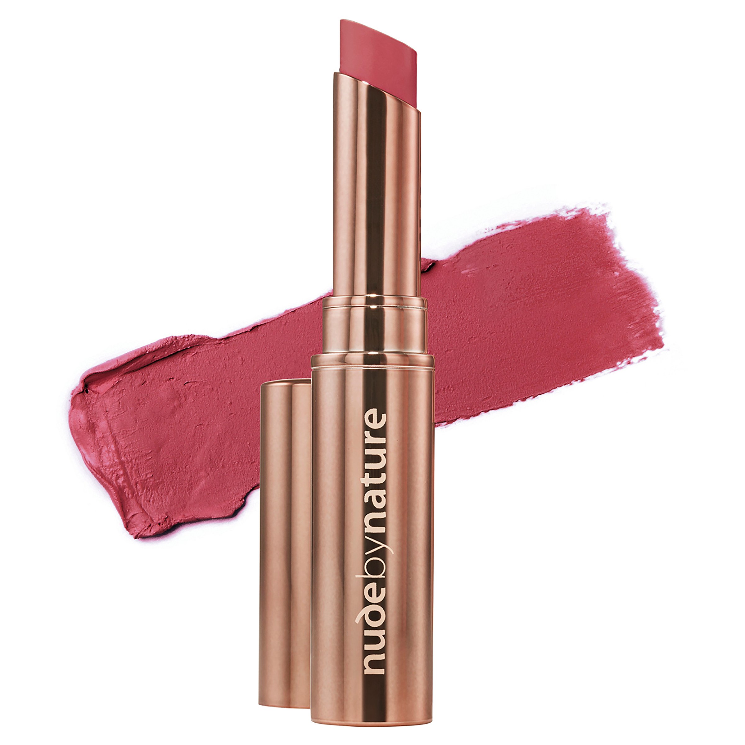 Nude By Nature Creamy Matte Lipstick 07 Red Blossom 1 each - Image 2