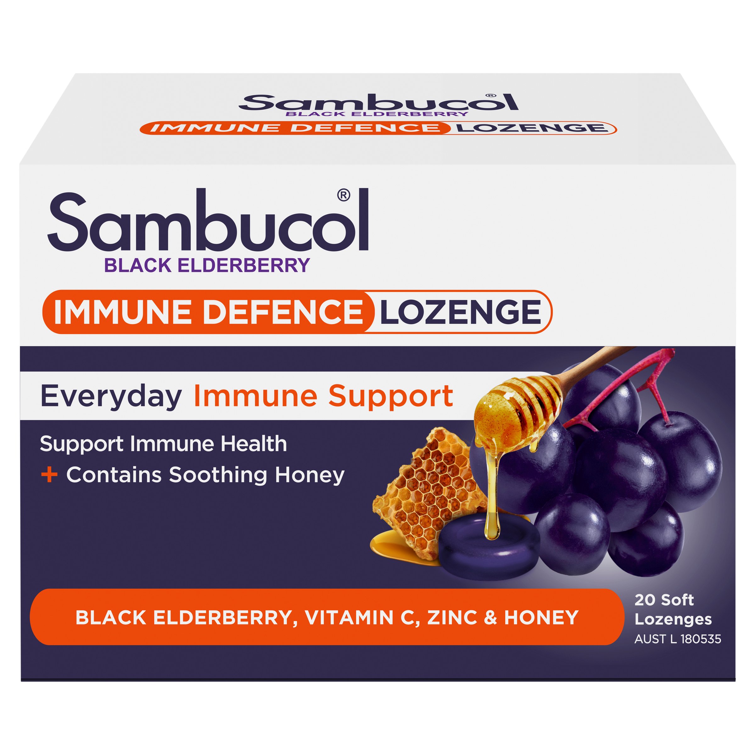 Sambucol Immune Defence 20 lozenges - Image 1