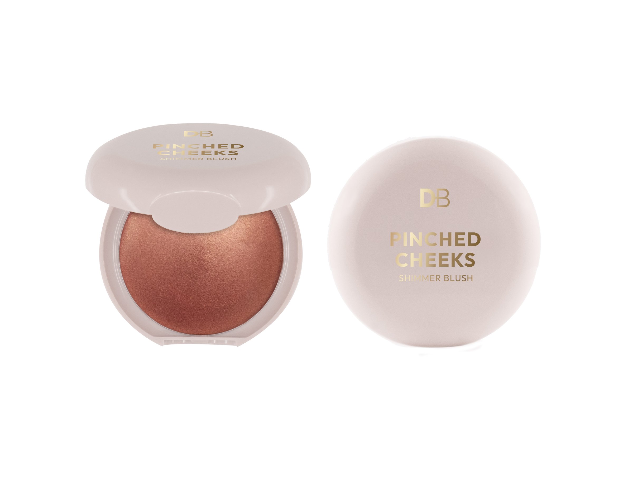 Designer Brands Pinched Cheeks Shimmer Blush - Delight 12g
