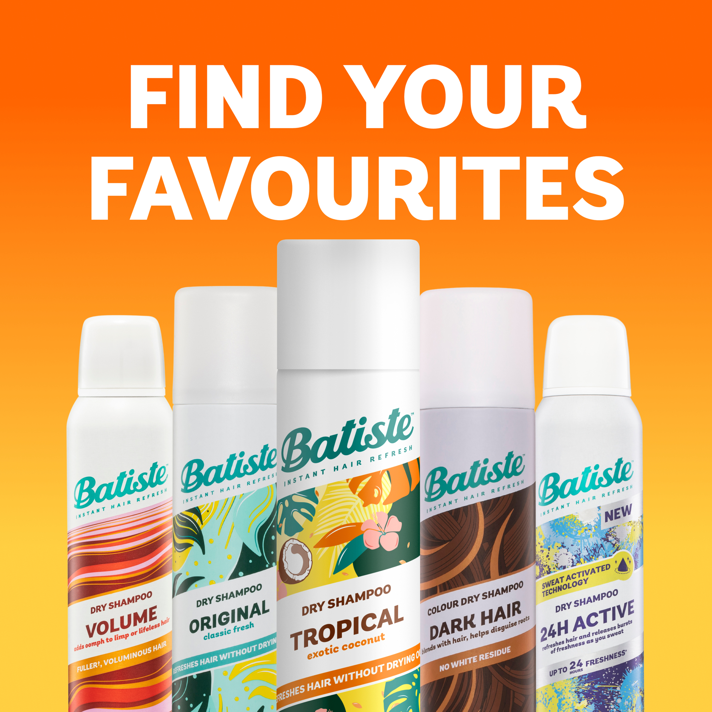 Batiste Dry Shampoo Tropical 200ml - Image 9