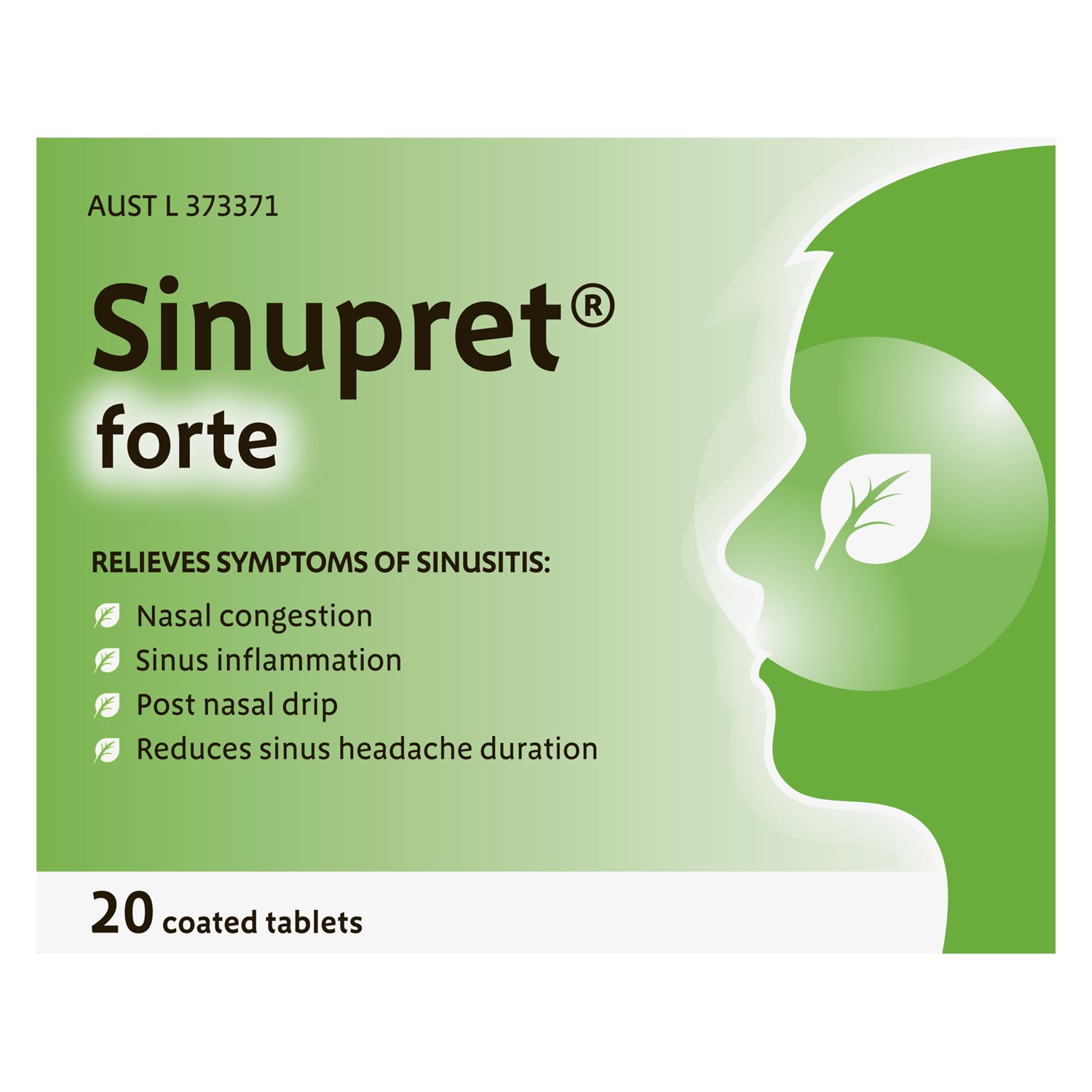 Sinupret Forte 20 tablets - Image 1