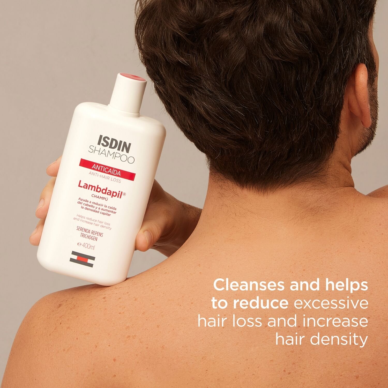 ISDIN Lambdapil Anti Hair Loss Shampoo 400ml - Image 5