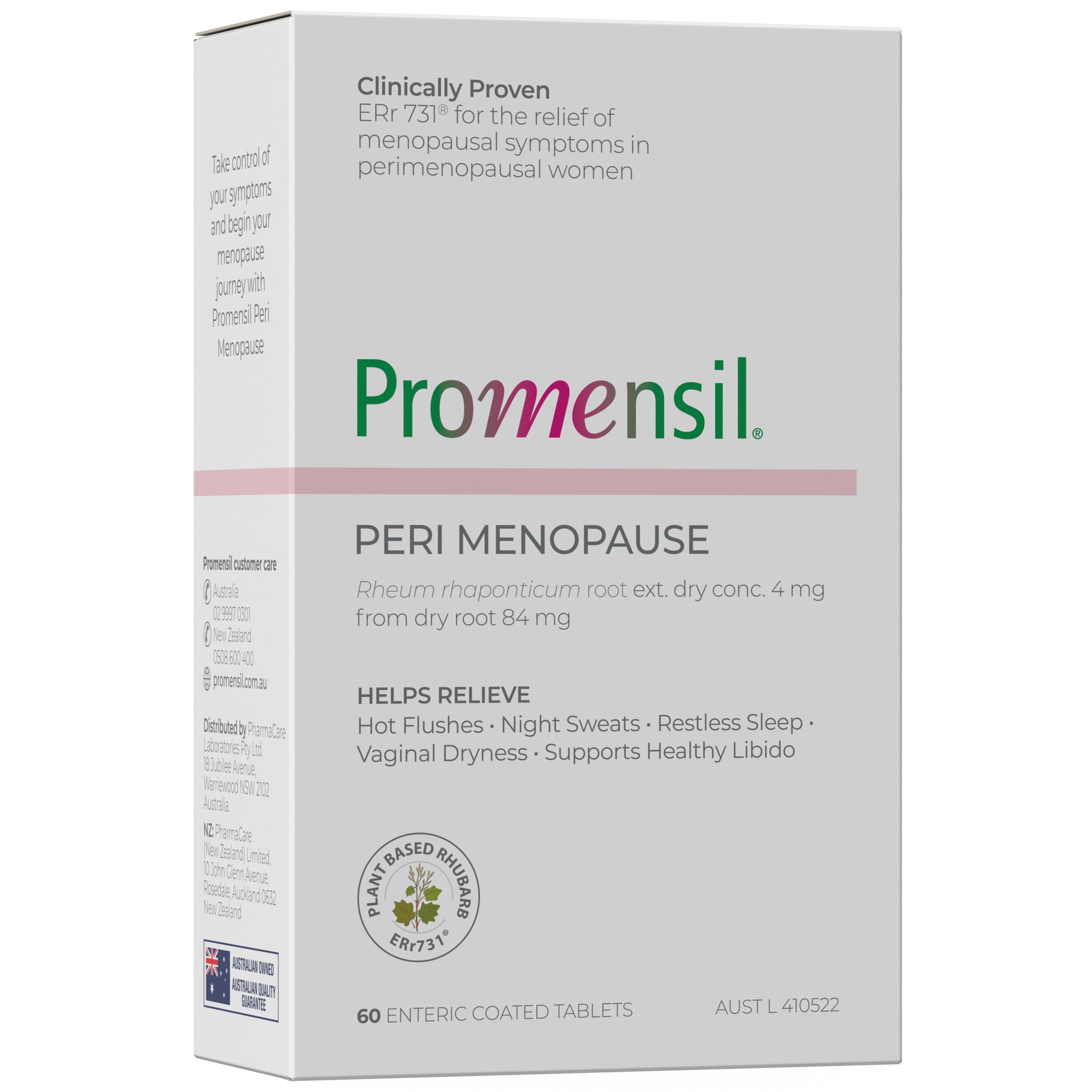 Promensil Peri Menopause 60 tablets - Image 1