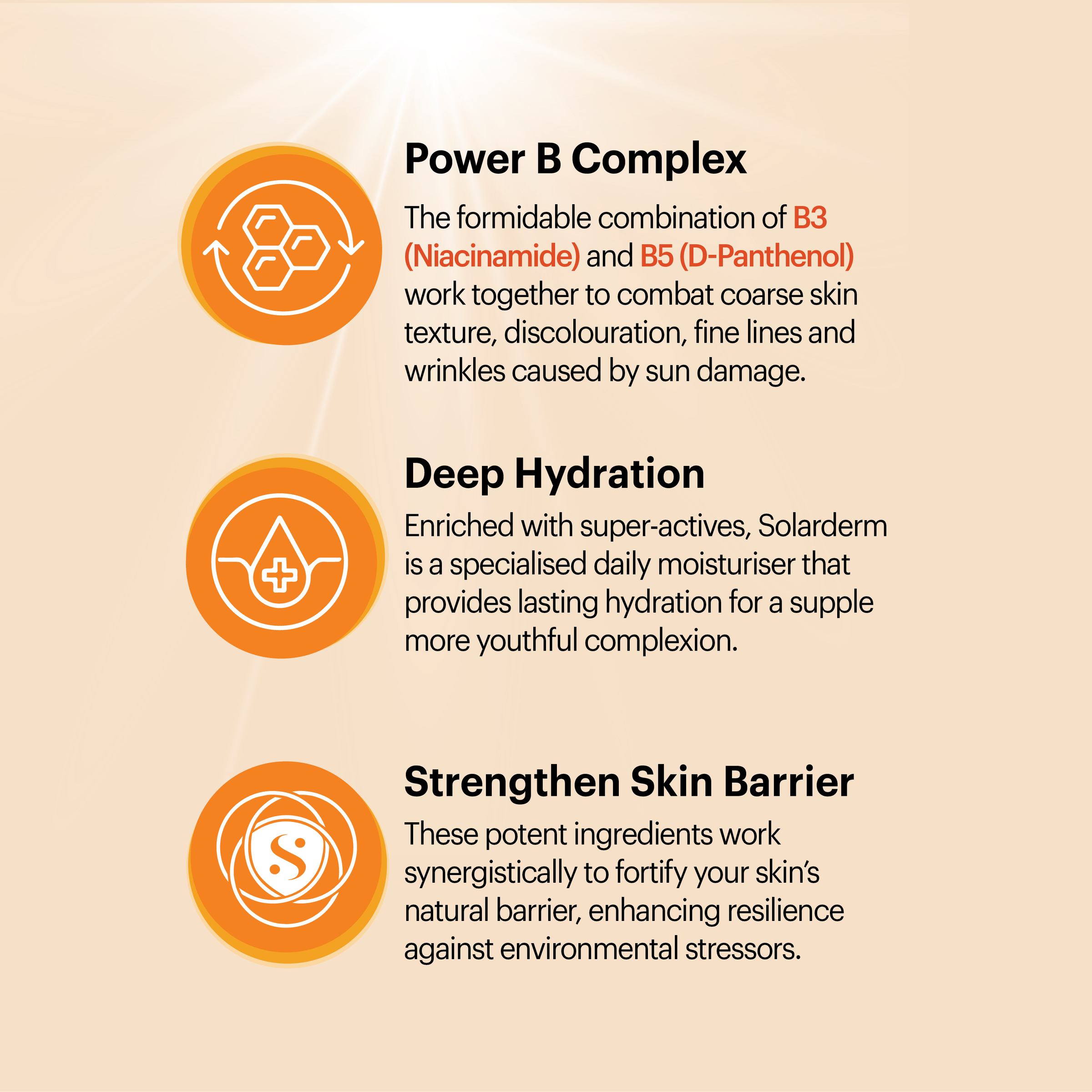 John Plunkett's Solarderm Face & Body Recovery Cream 250ml - Image 6