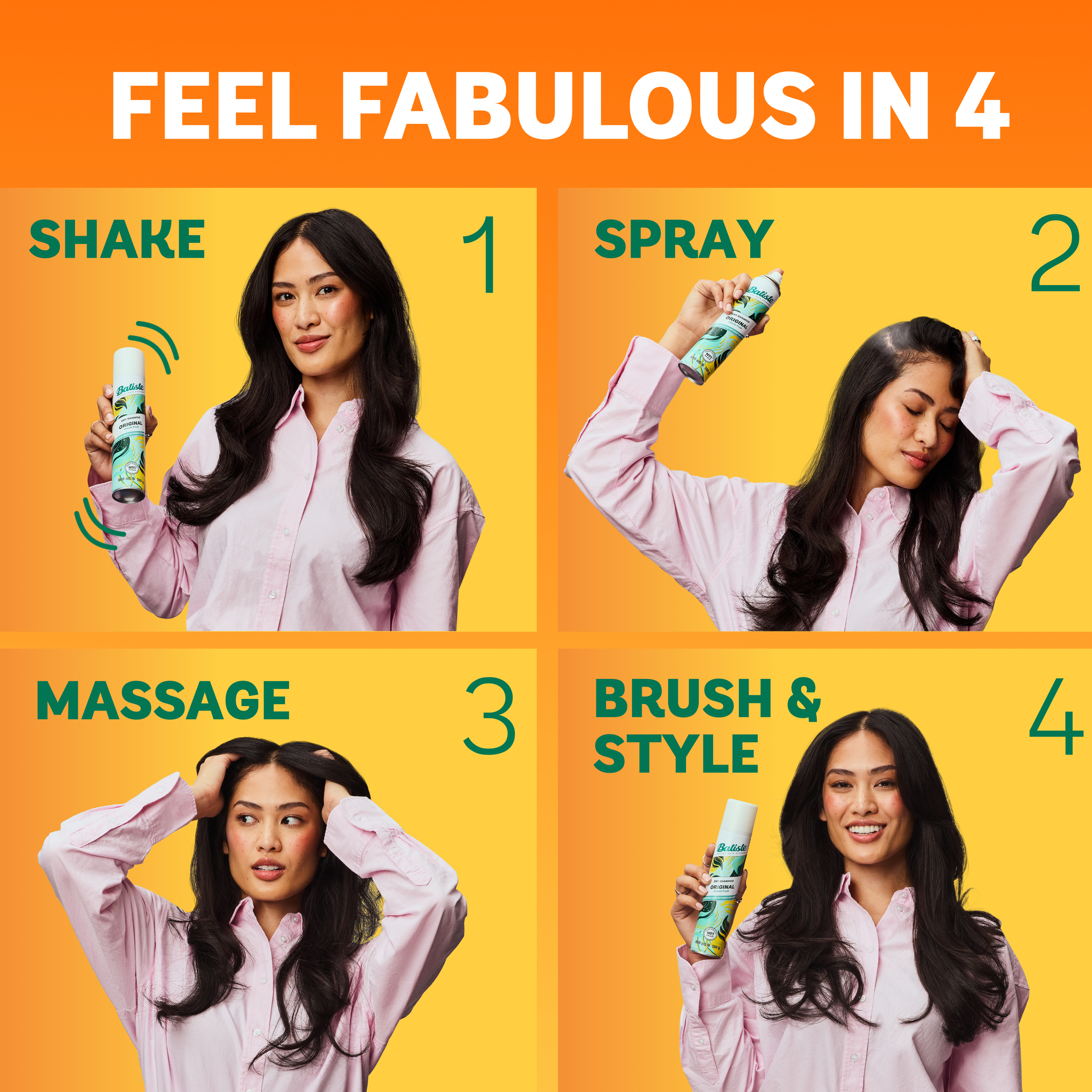 Batiste Dry Shampoo Tropical 350ml - Image 5