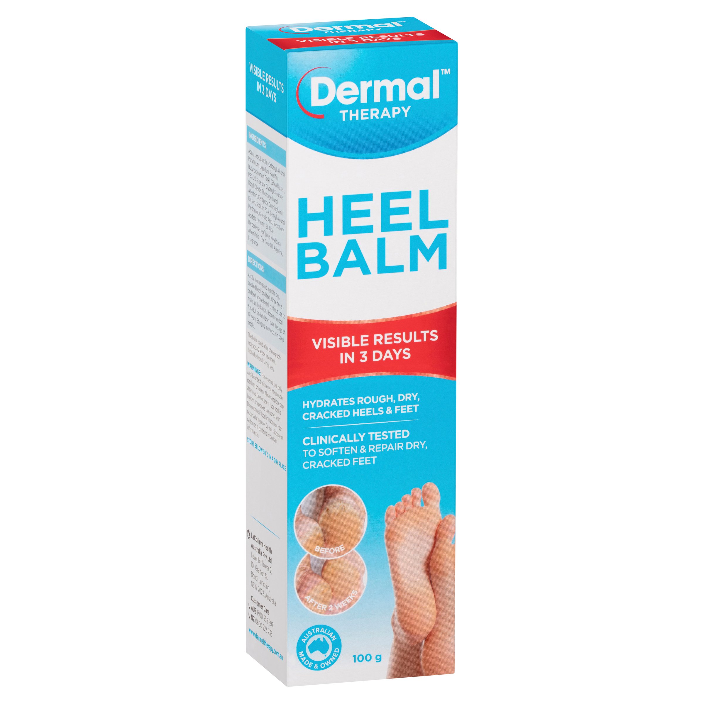 Dermal Therapy Heel Balm 100g - Image 6