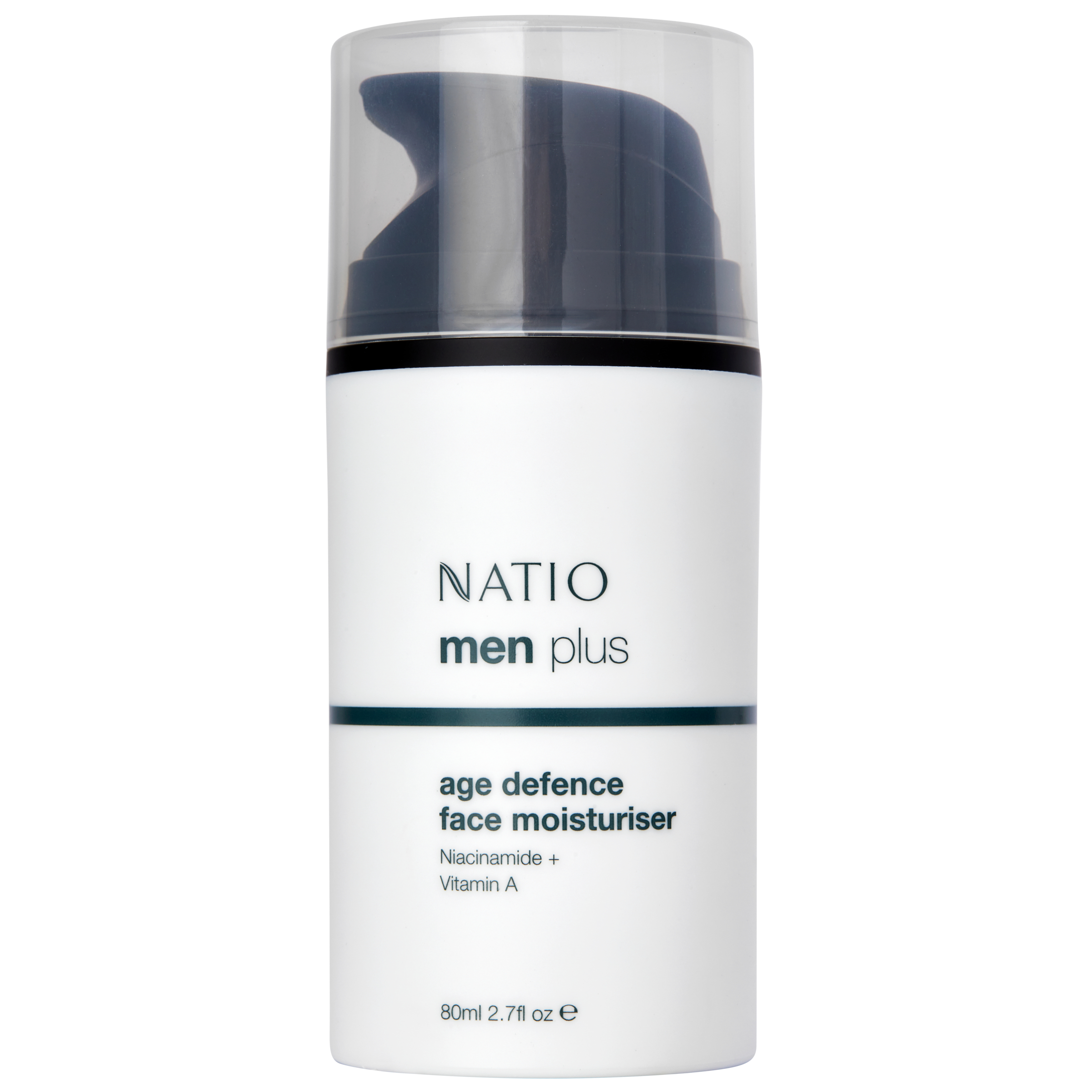 Natio Men Plus Age Defence Face Moisturiser 80ml - Image 1