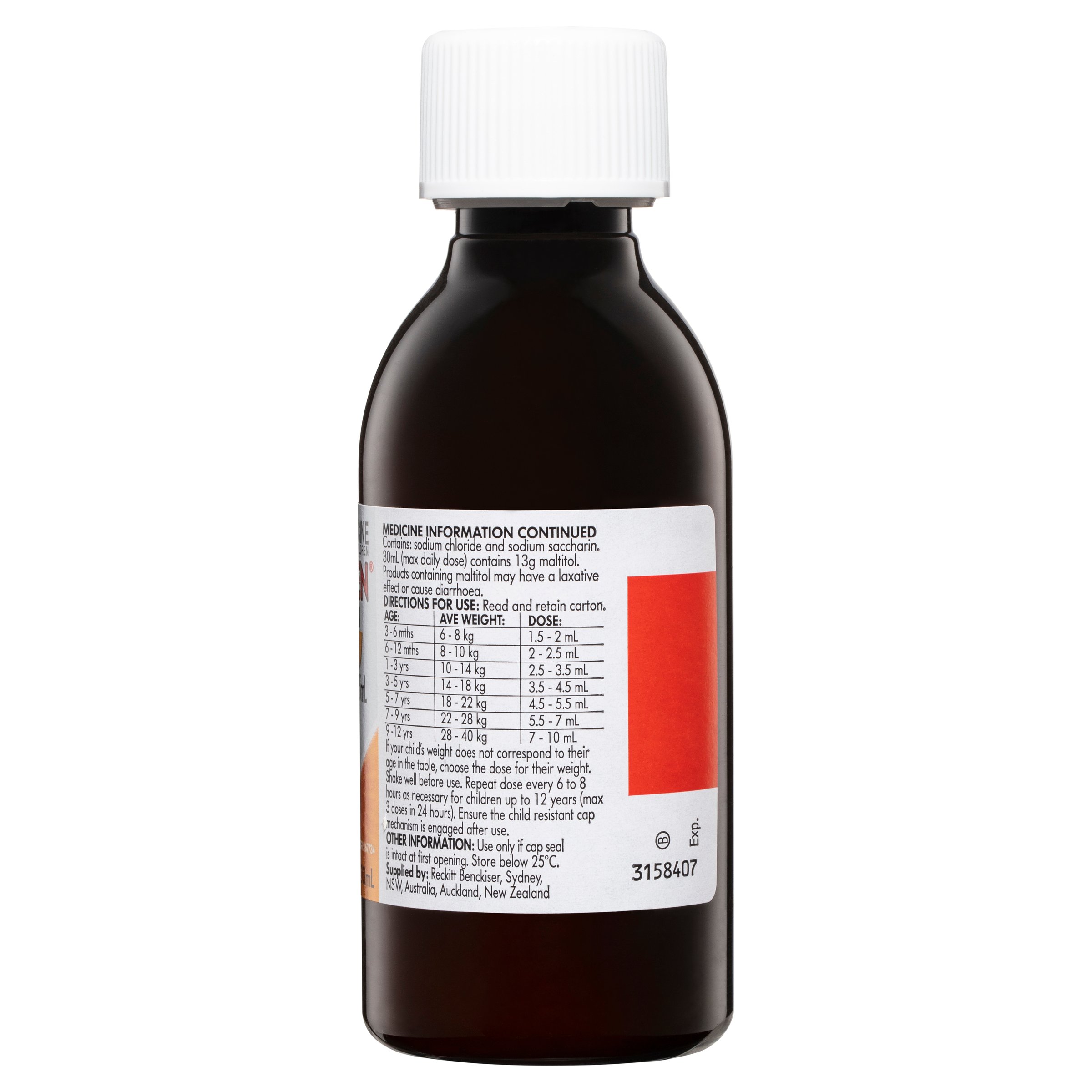 Nurofen For Children 5-12 Years Orange 200ml - Image 8