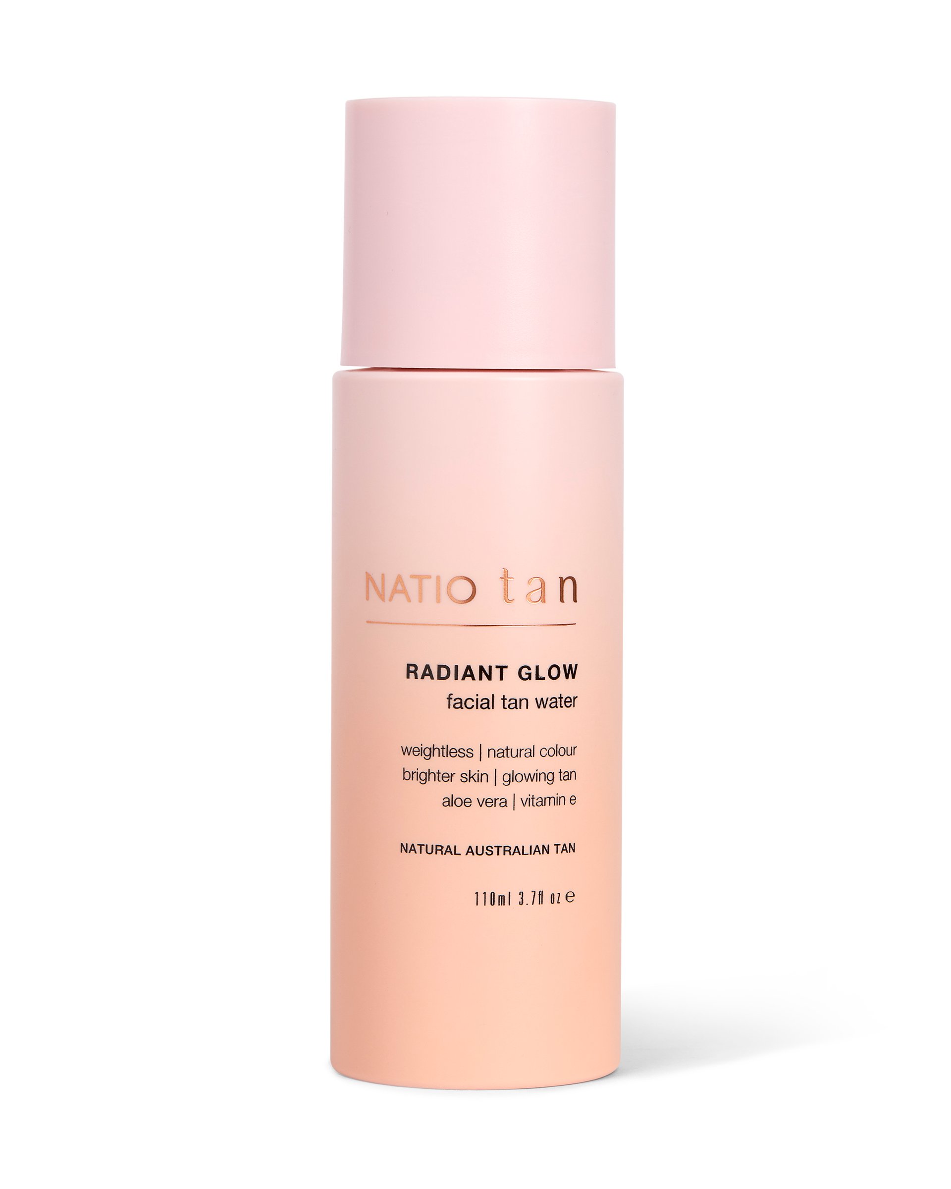 Natio Radiant Glow Facial Tan Water 110ml - Image 1