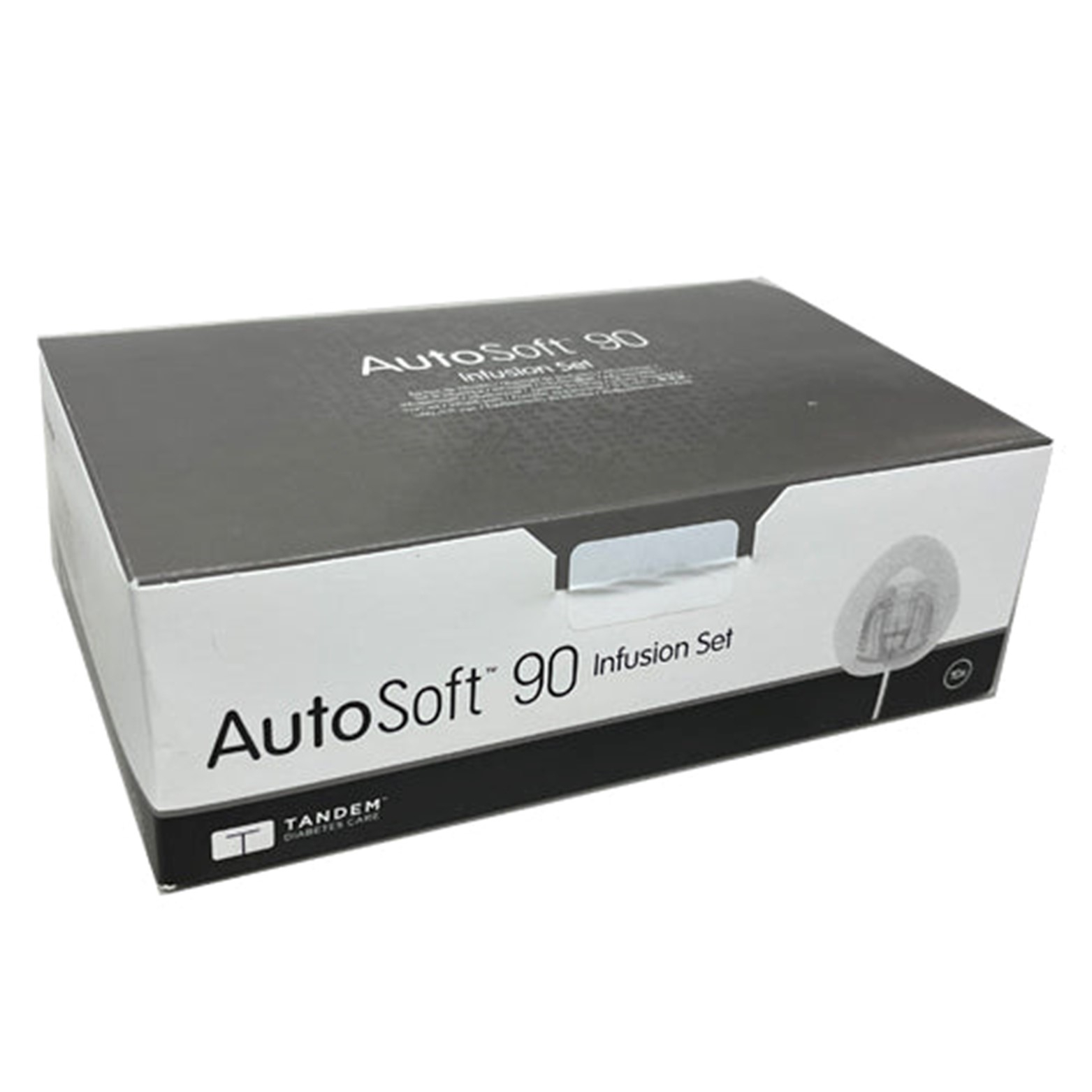 Tandem AutoSoft 90 Infusion Set t:lock (6mm/60cm) x 10 - Image 1