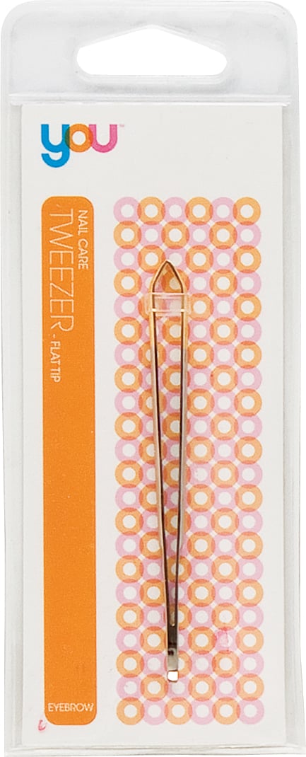 You Flat Tweezers 1 each