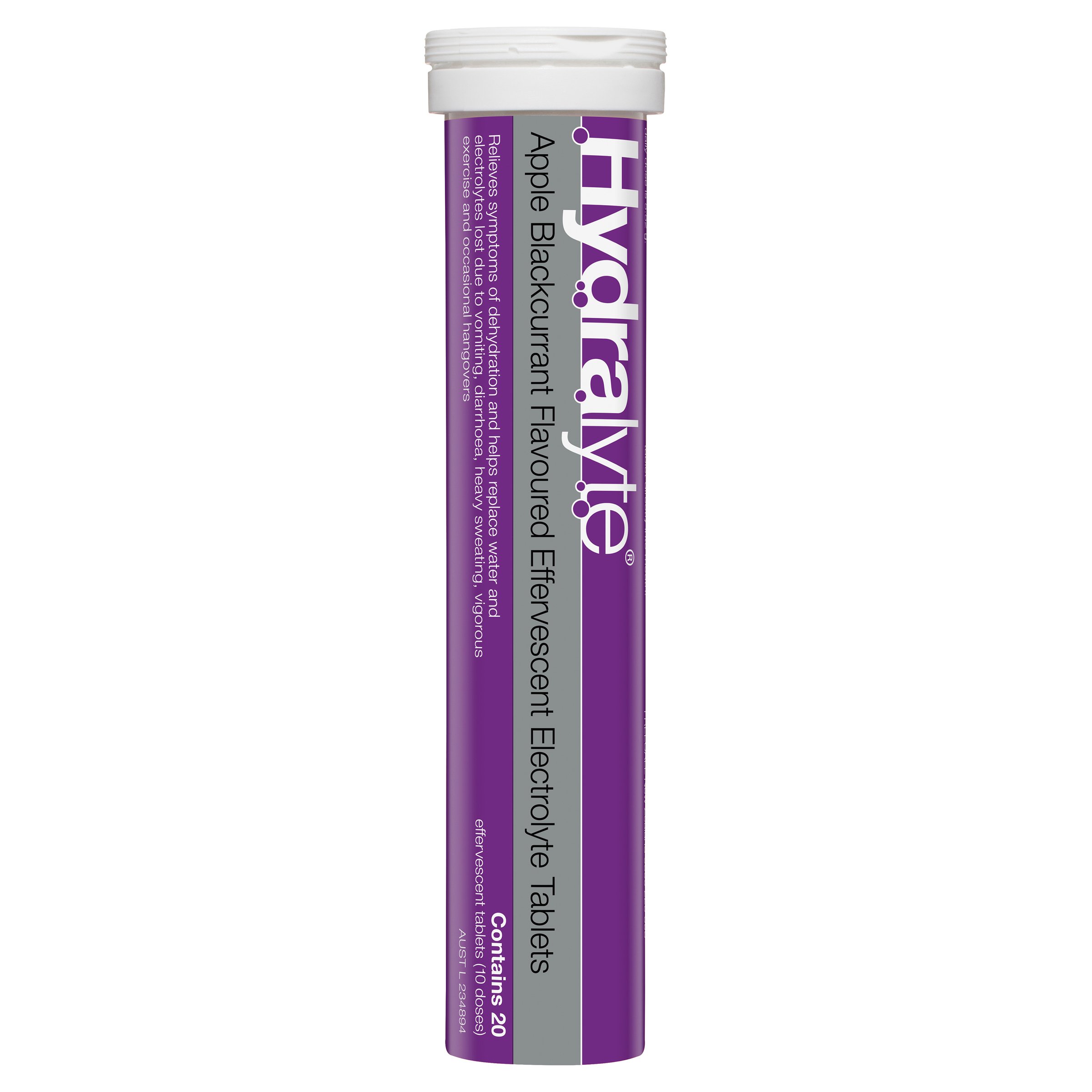 Hydralyte Effervescent Apple/Blackcurrant 20 tablets - Image 10