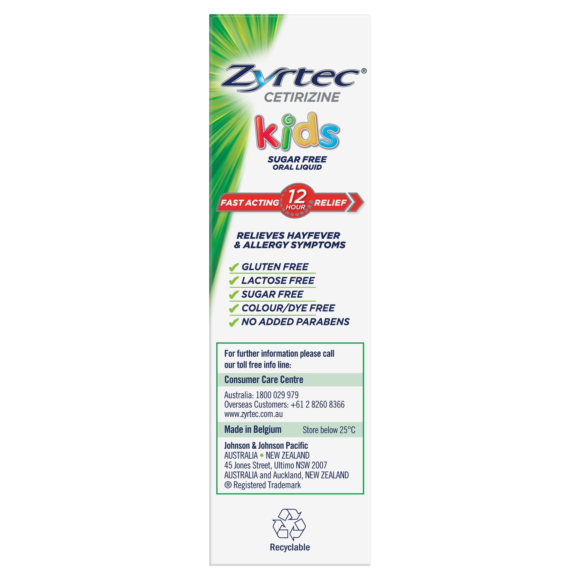 Zyrtec Kids Liquid Grape 60ml - Image 3