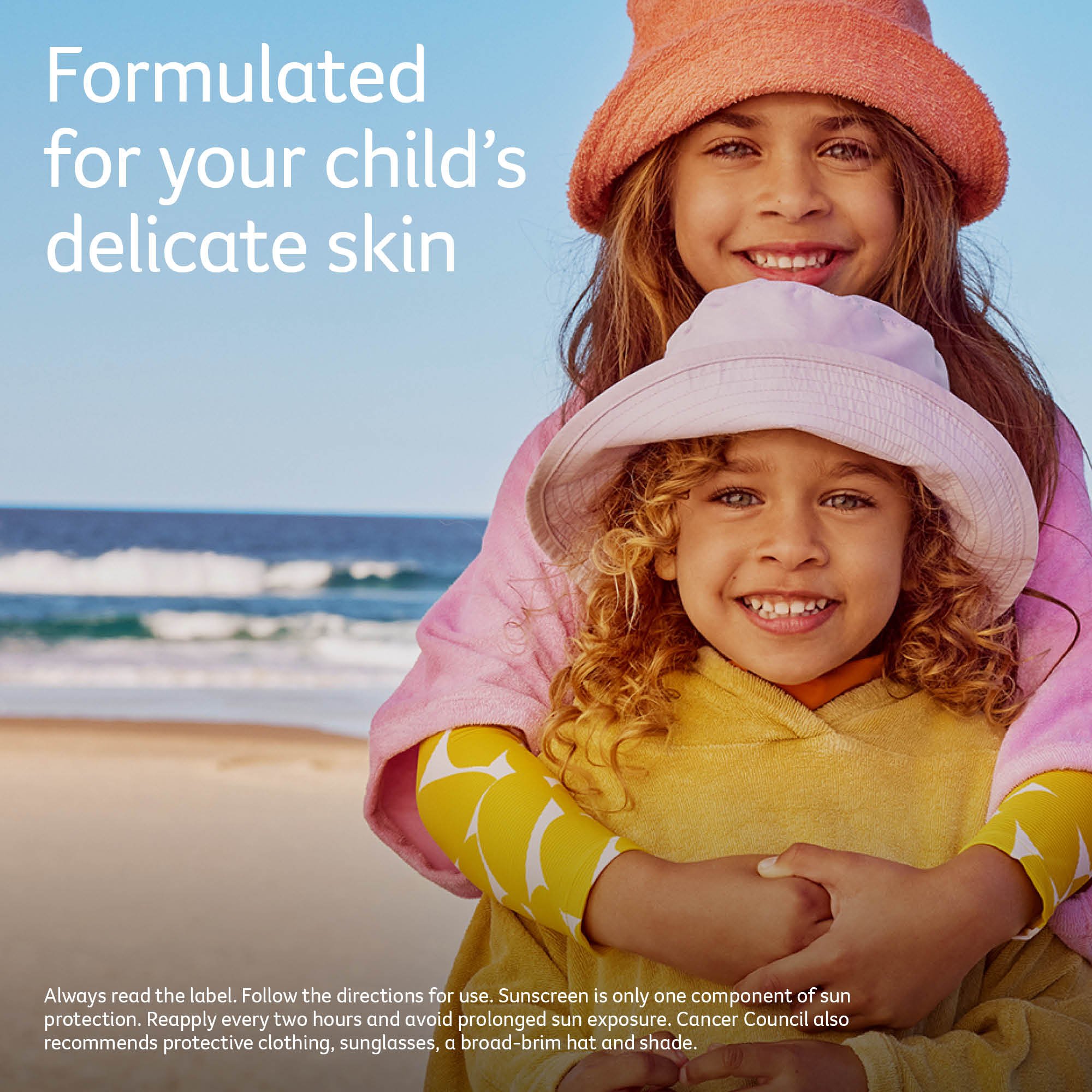 Cancer Council Kids Sunscreen Tube SPF 50+ - 110ml - Image 3