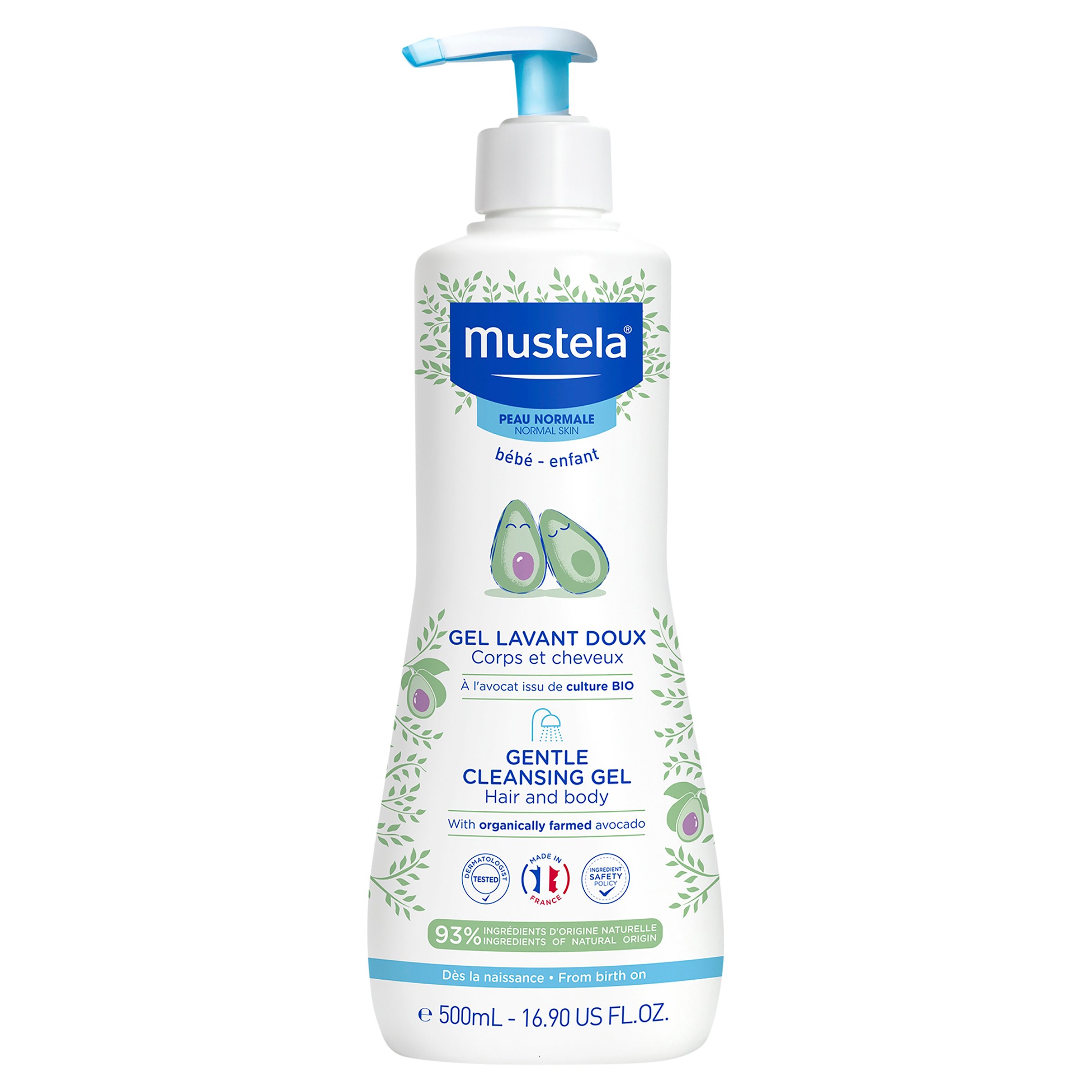 Mustela Gentle Cleansing Gel 500ml - Image 1
