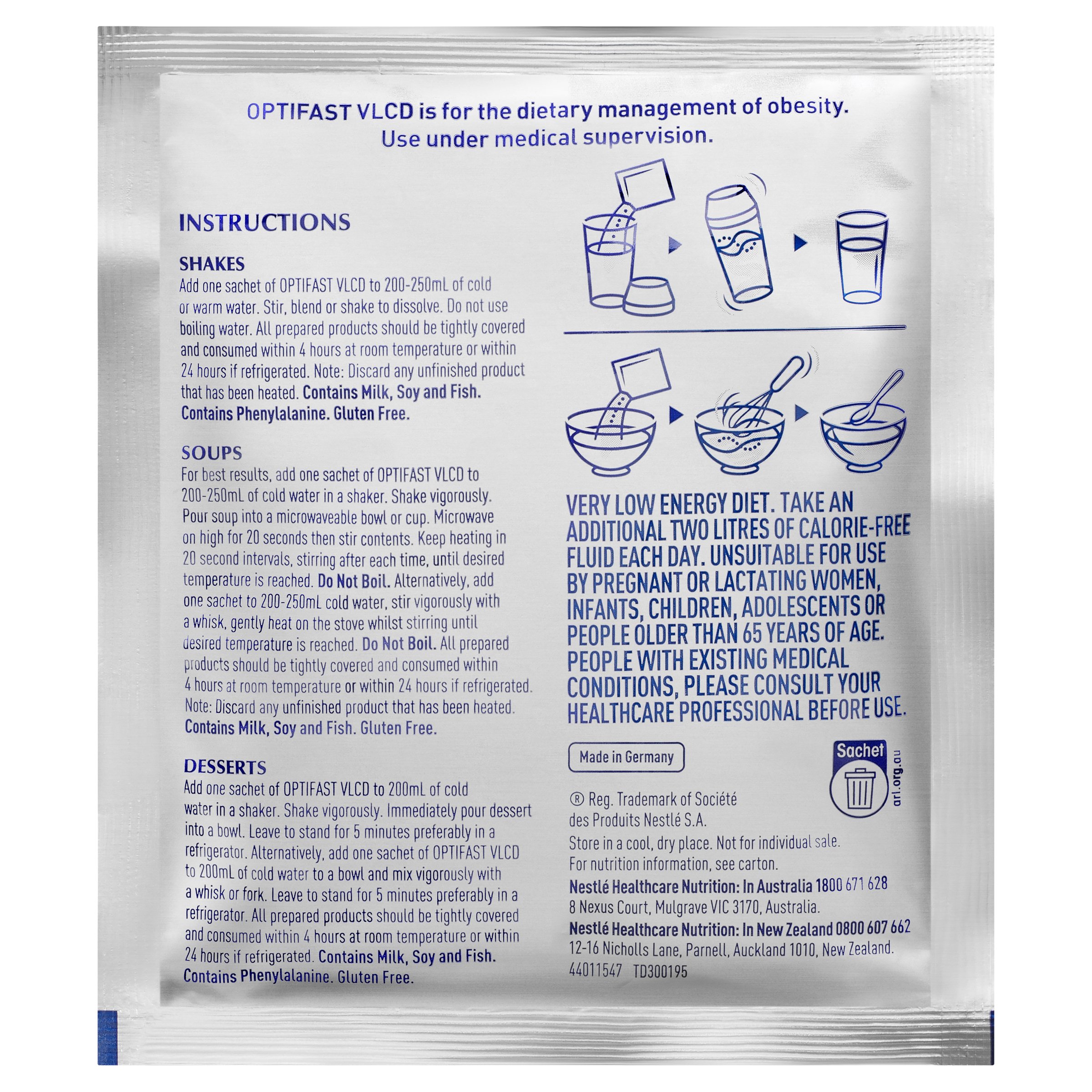 Optifast VLCD Shake Vanilla 18 pack - Image 7