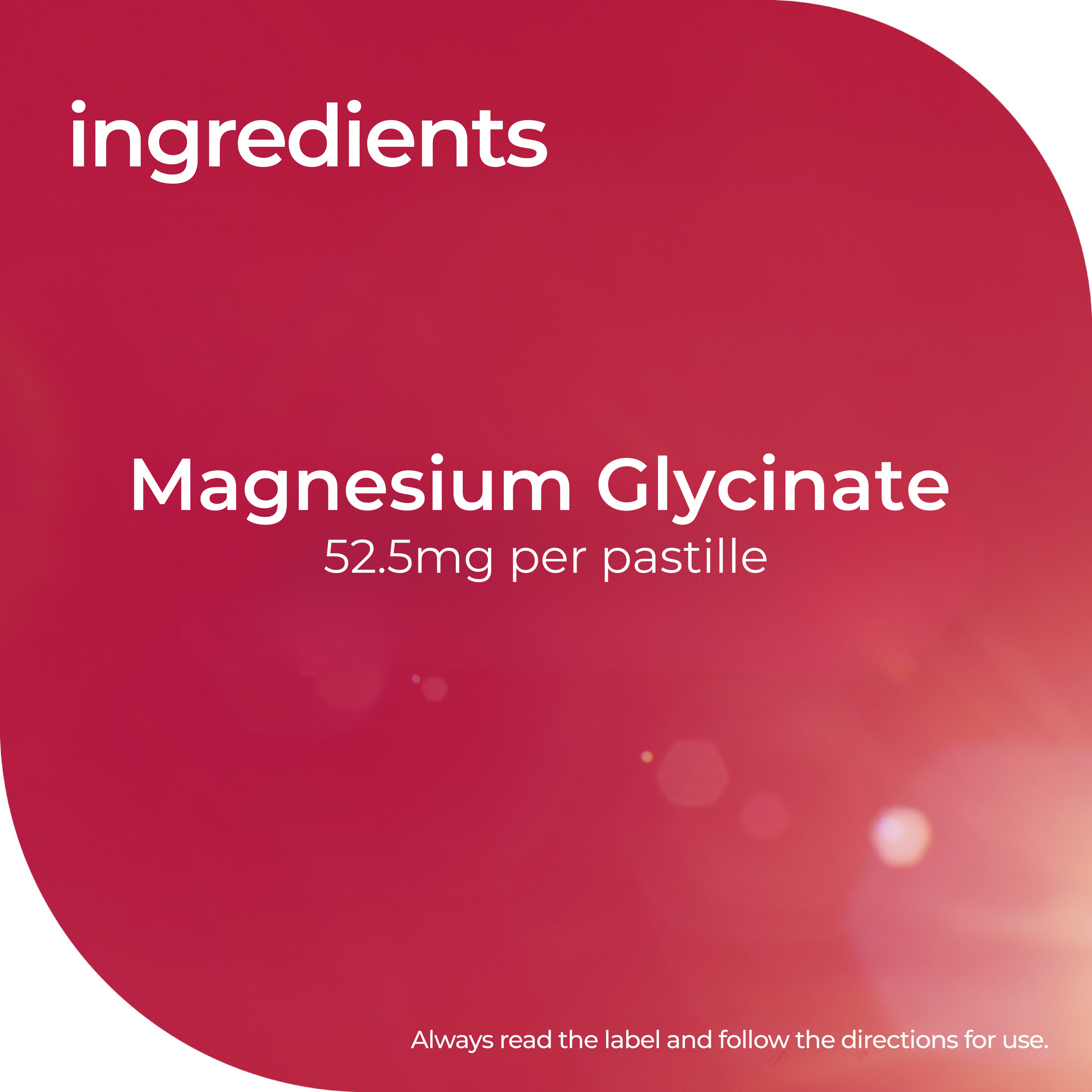 Nature's Way HS Advg Magnesium Glycinate 55 pastilles - Image 3