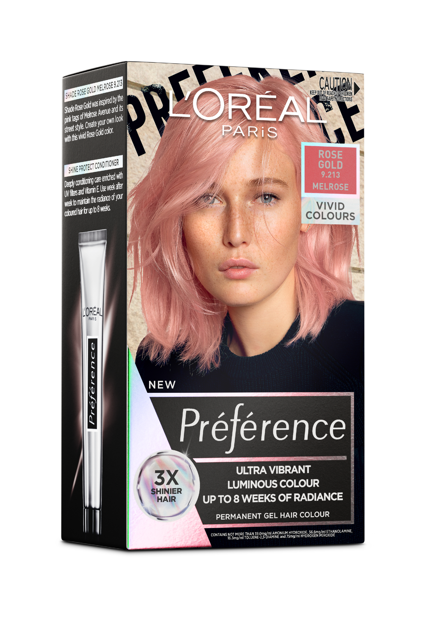 L'Oreal Paris Preference Vivids Rose Gold 9.213 - 1 each - Image 1