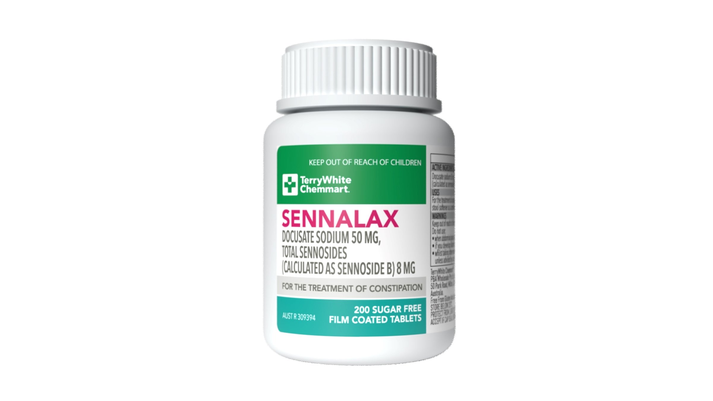 TerryWhite Chemmart Sennalax 200 tablets - Image 1