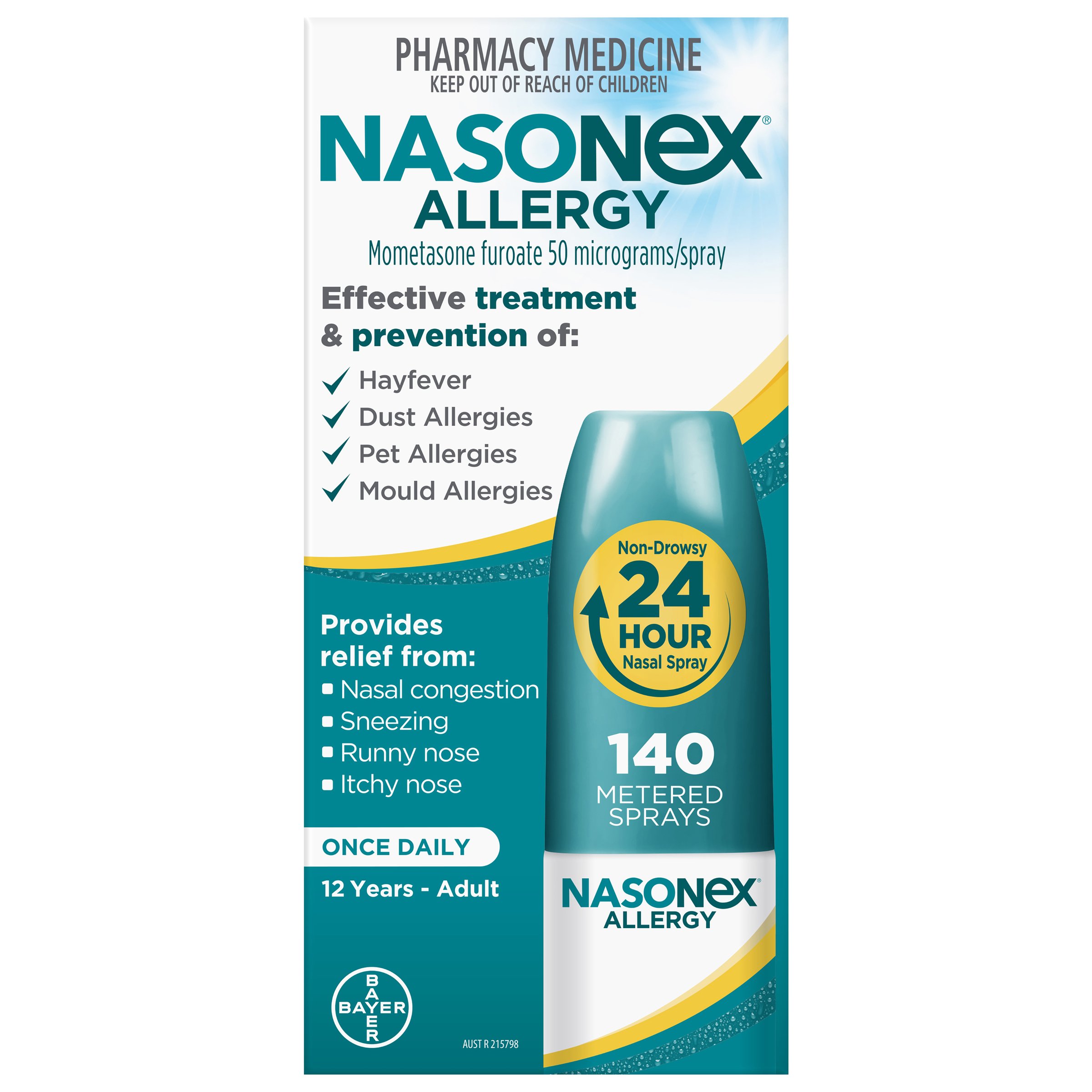 Nasonex Allergy Spray 140 doses - Image 7