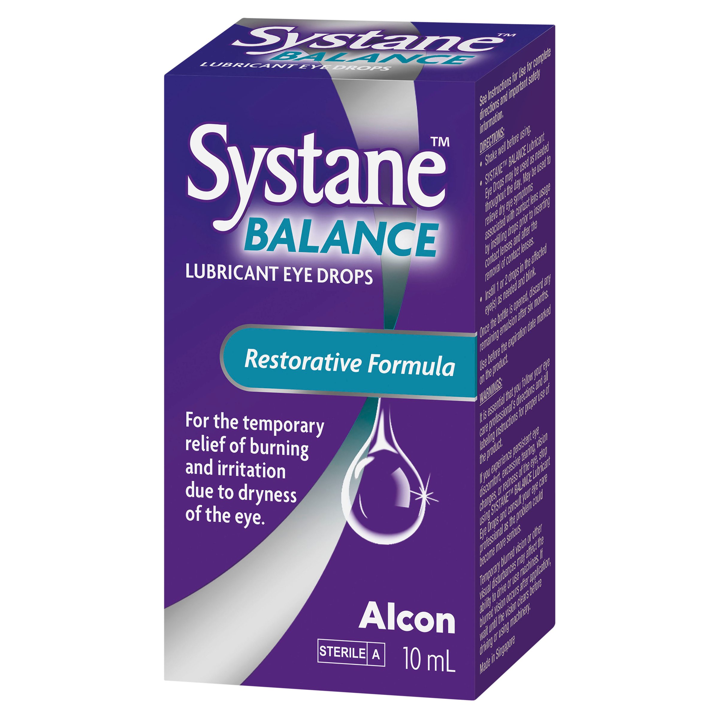 Systane Balance Lubricant Eye Drops 10ml - Image 3
