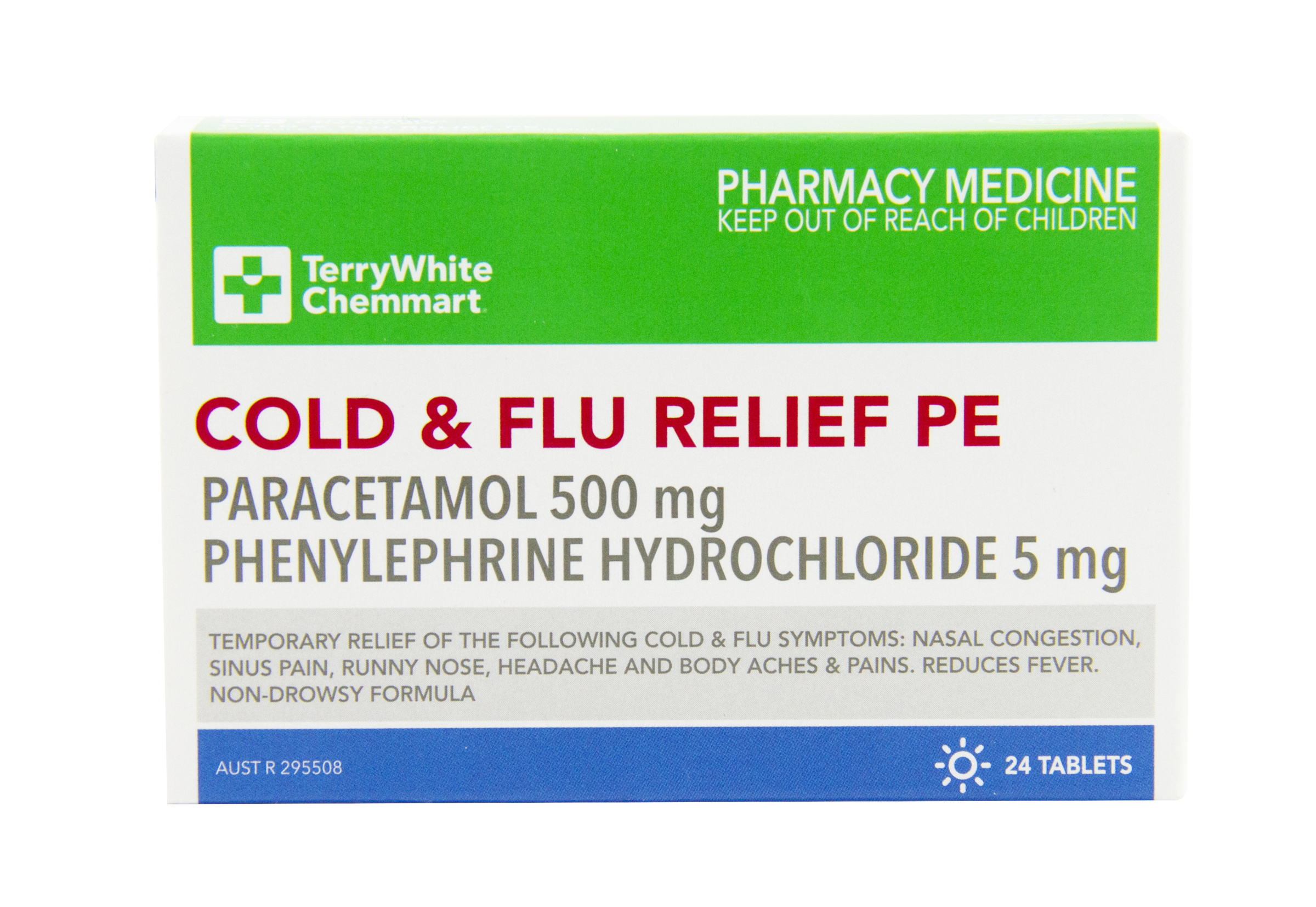TerryWhite Chemmart Cold & Flu Relief 24 tablets