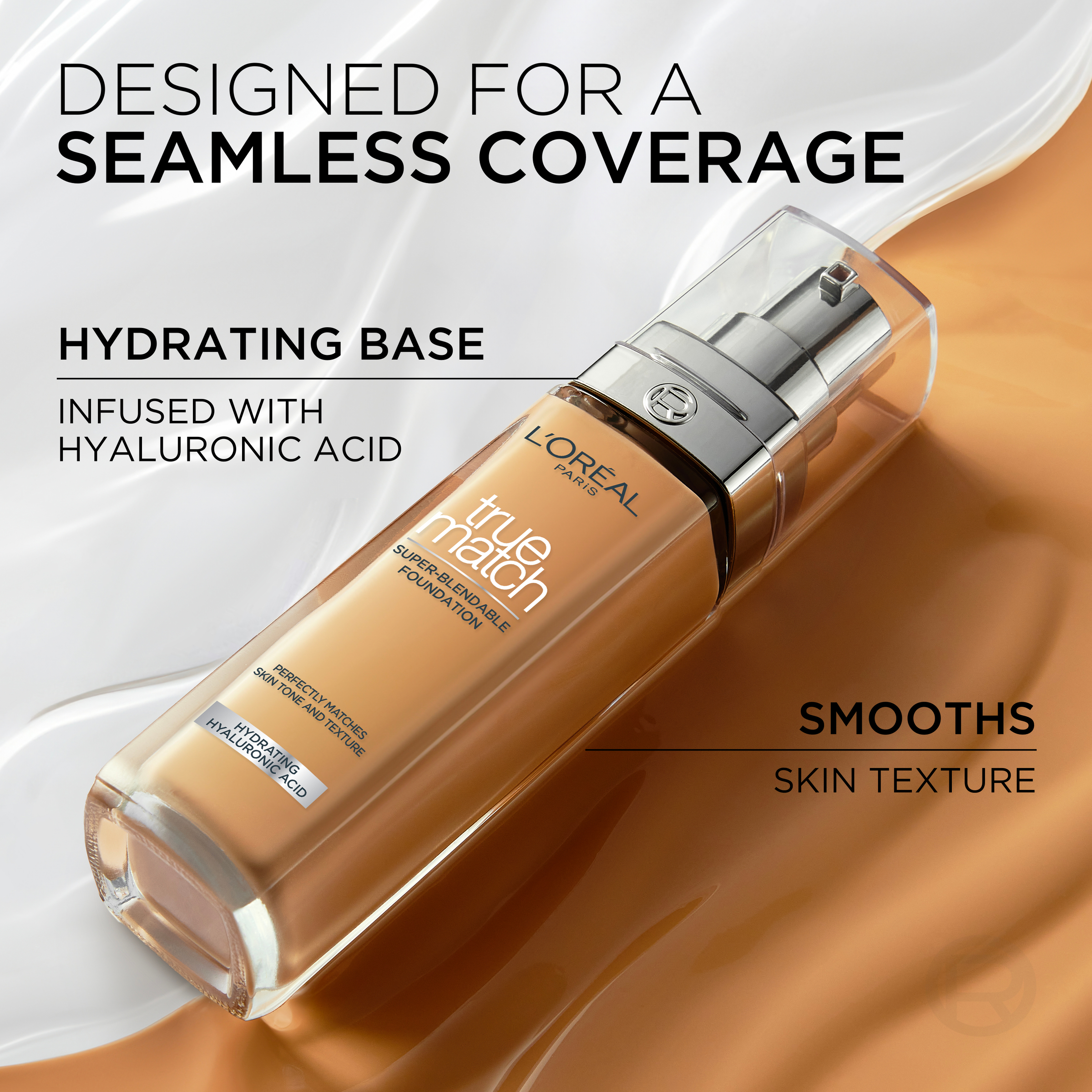 L'Oreal Paris True Match Liquid Foundation N6 Honey 1 each - Image 4