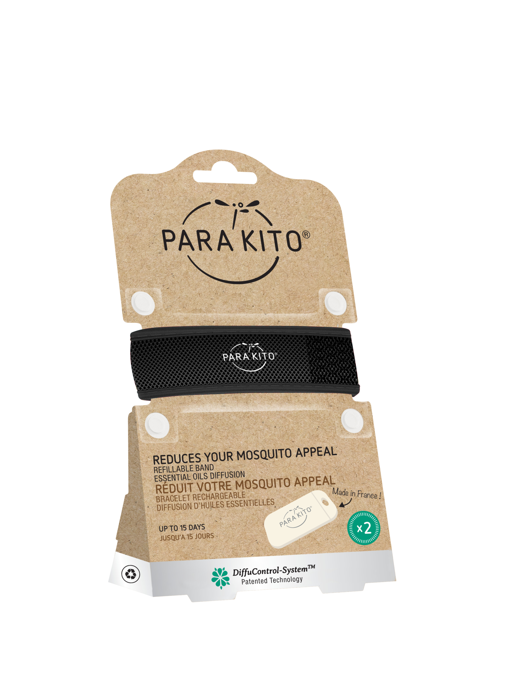 Parakito Mosquito Protect Wrist Band Colours 1 pack - Image 1