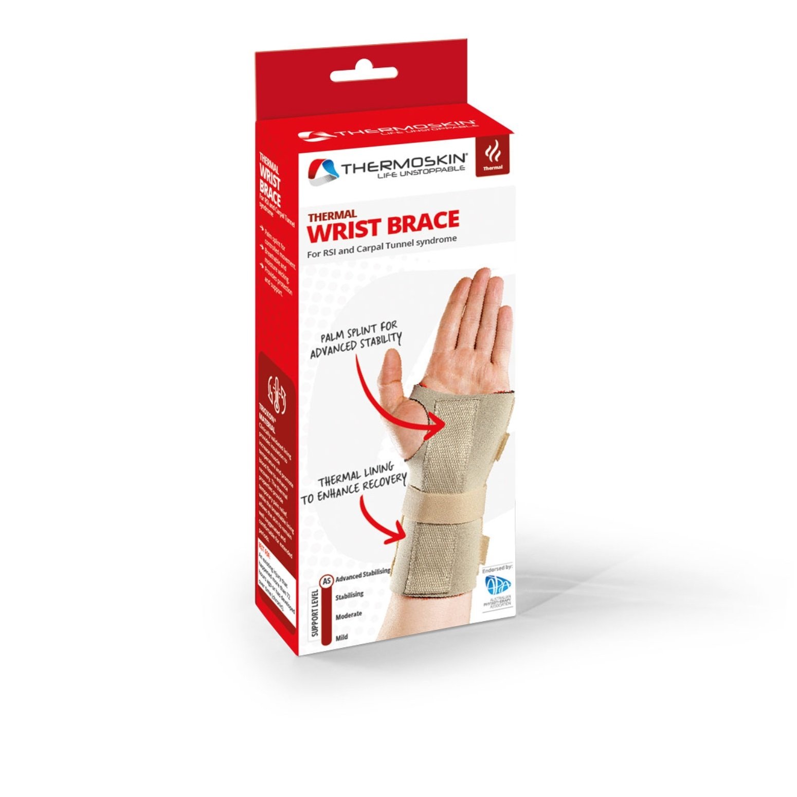 Thermoskin Thermal Wrist Brace Left Medium 1 each - Image 1