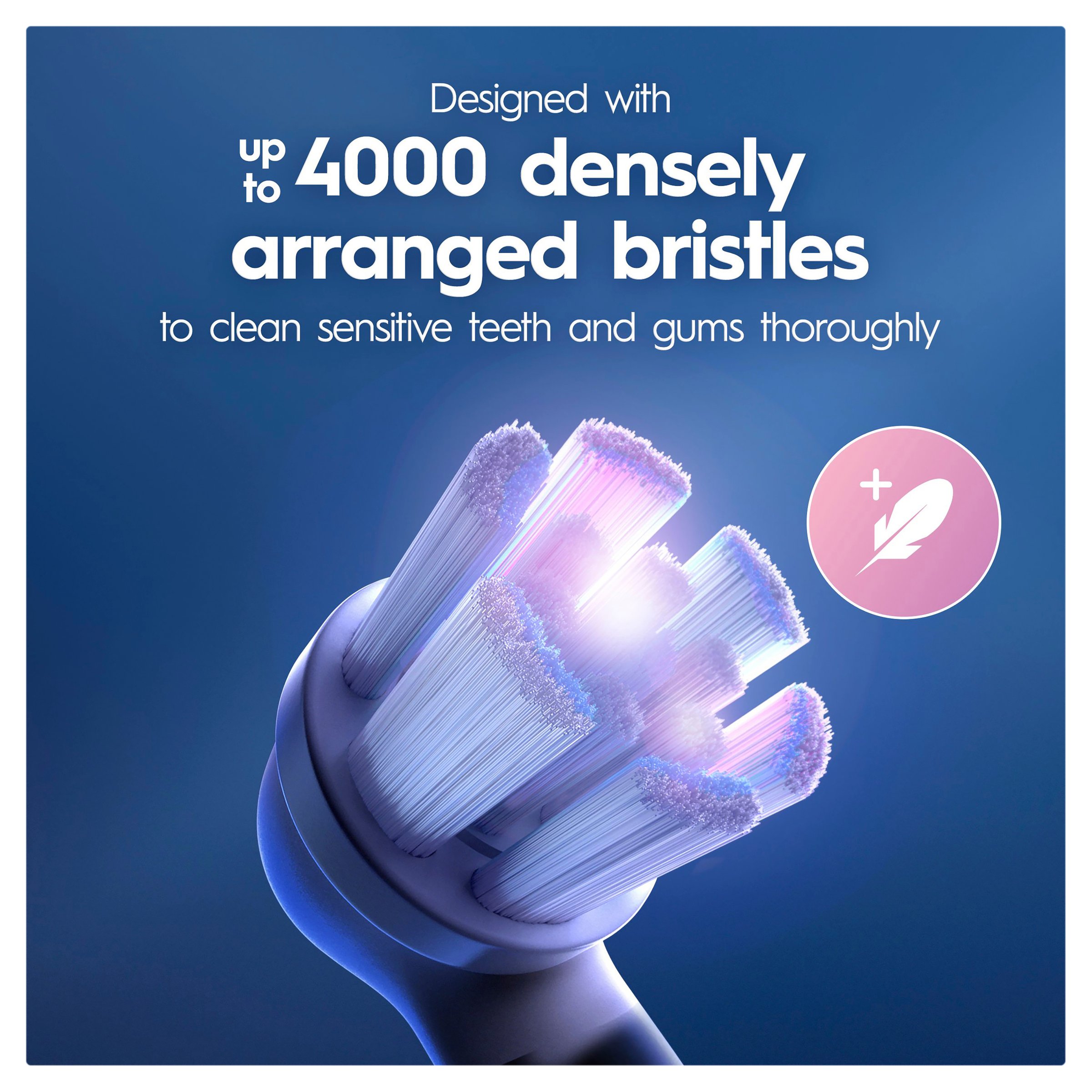 Oral-B iO 3 Clean & Gum Protect Ice Blue Electric Toothbrush 1 each - Image 8