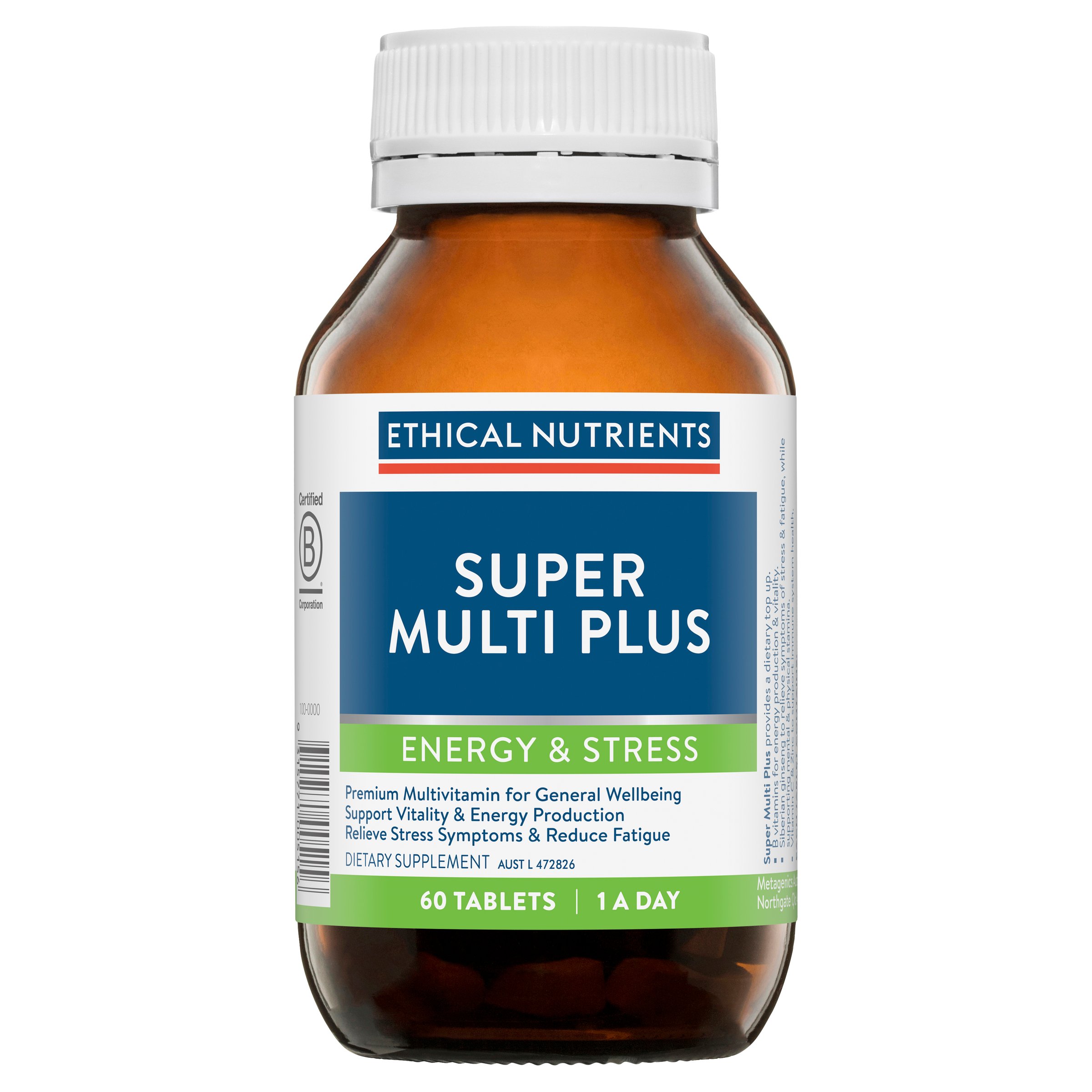 Ethical Nutrients Super Multi Plus 60 tablets - Image 1