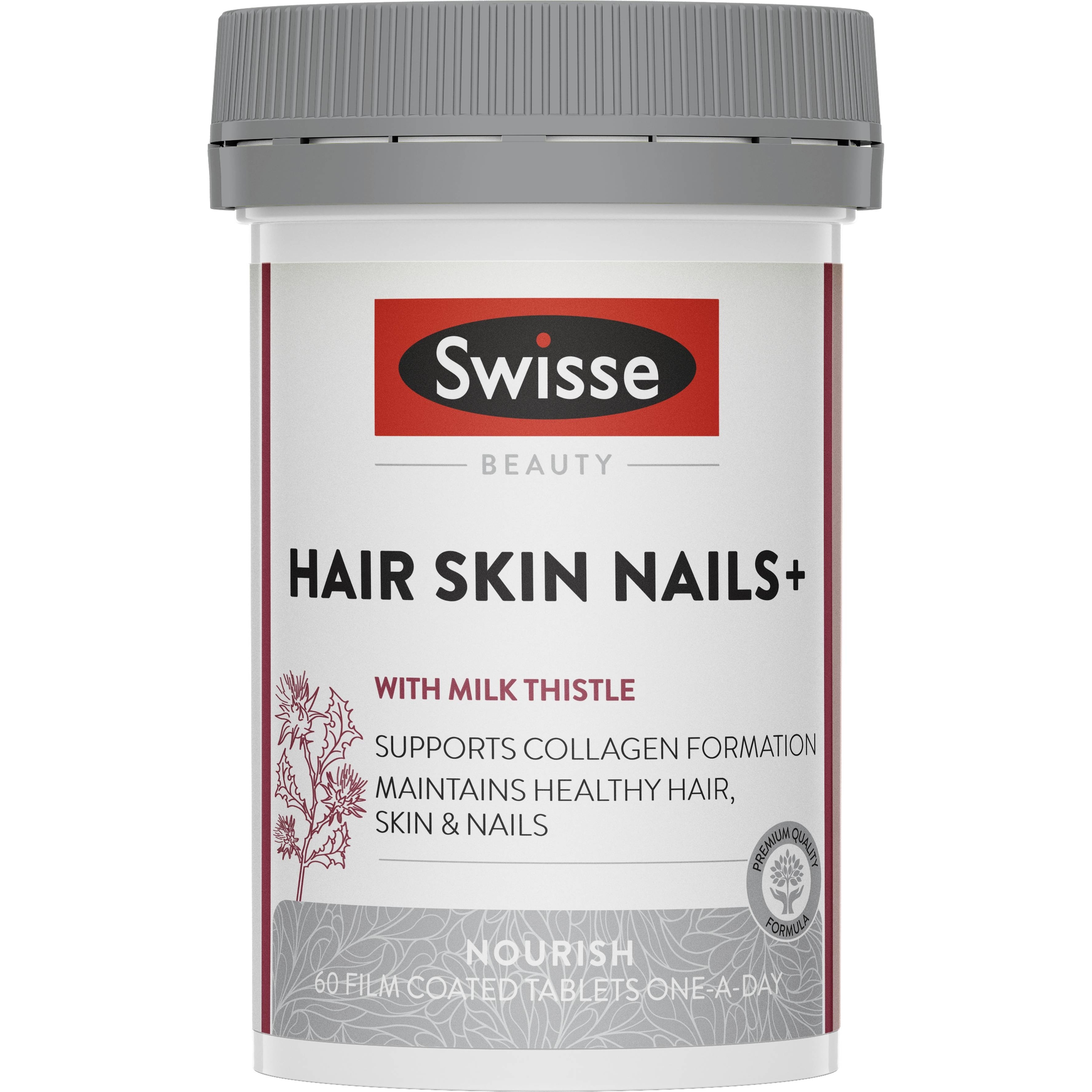 Swisse Beauty Hair Skin Nails+ 60 tablets - Image 1