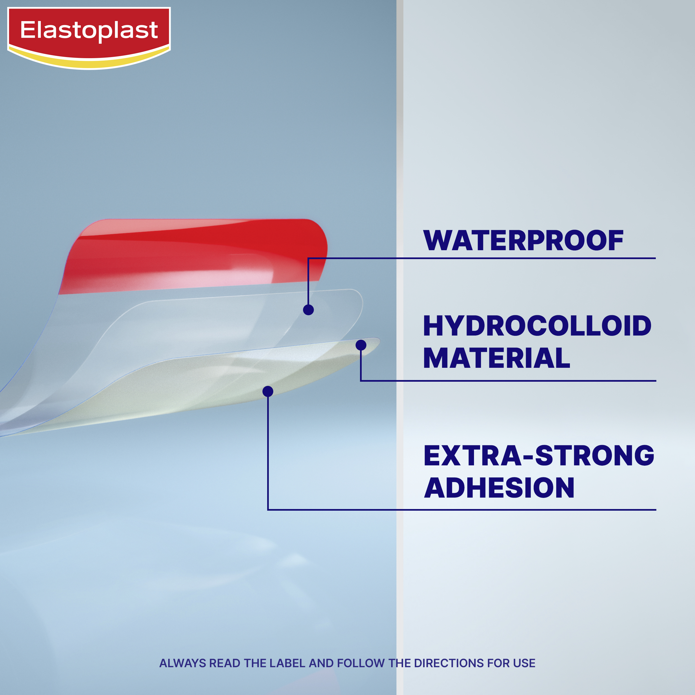 Elastoplast Second Skin Protection XL Dressing 3 strips - Image 10
